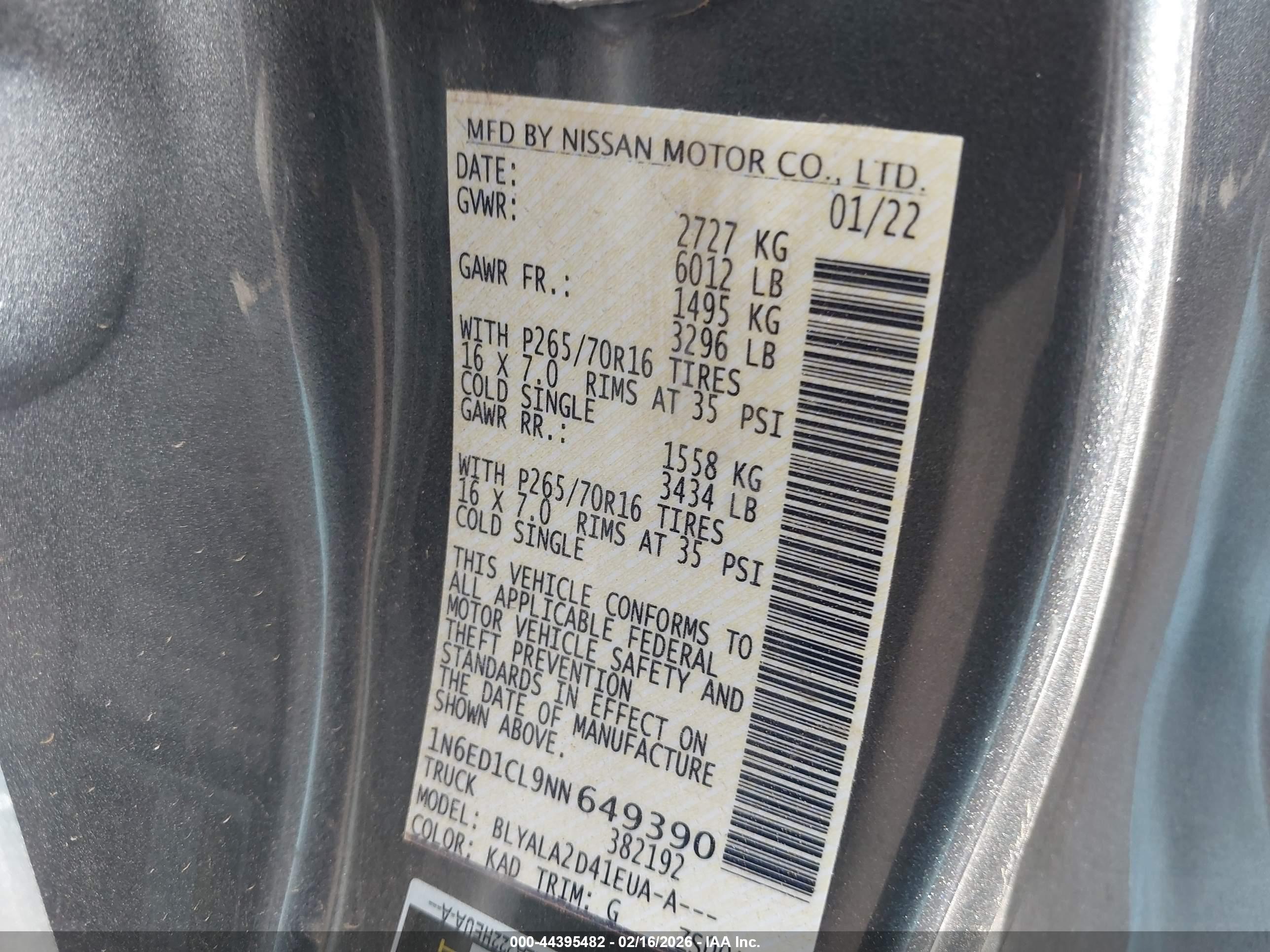 NISSAN FRONTIER image 9