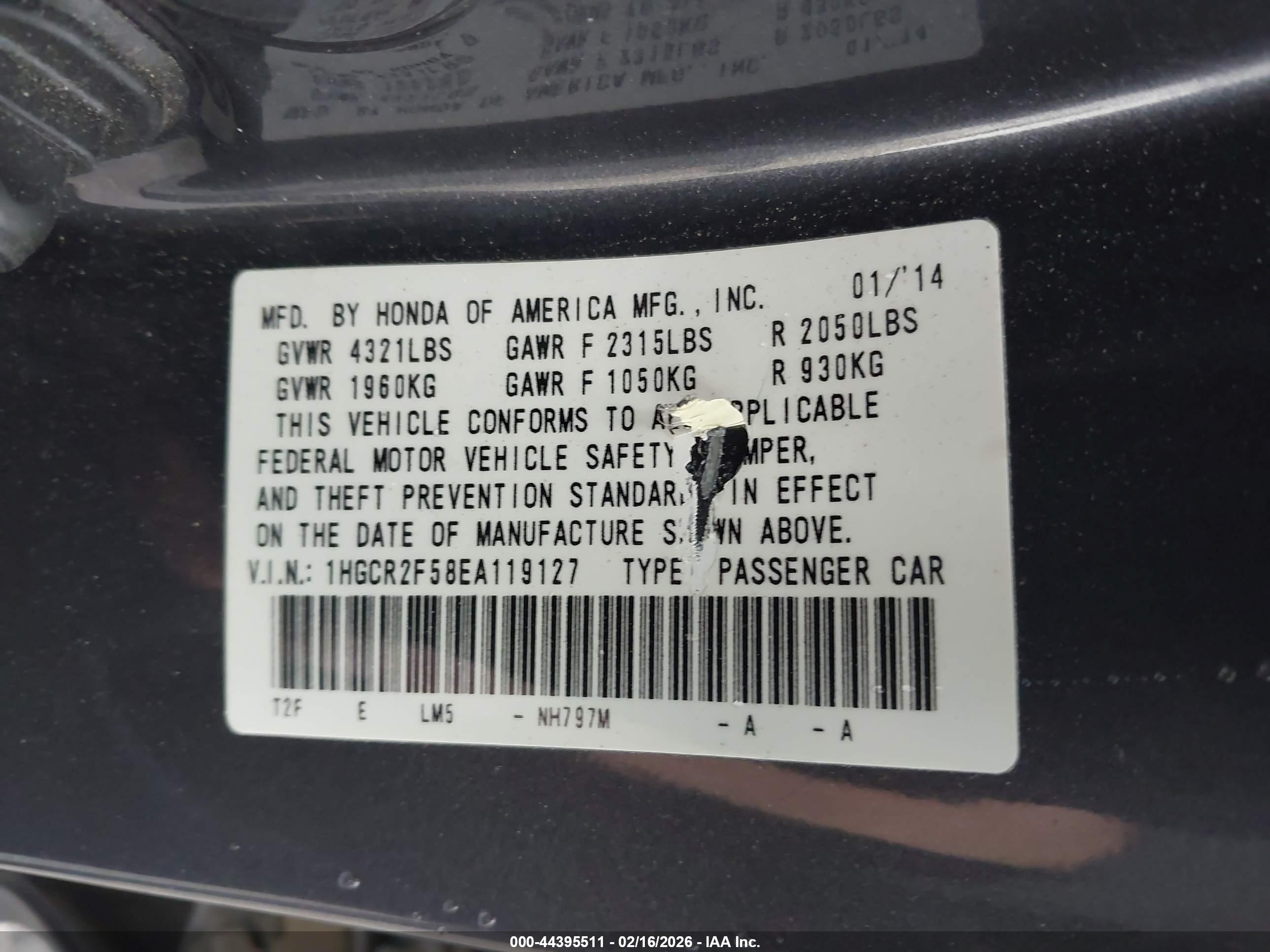 HONDA ACCORD image 9