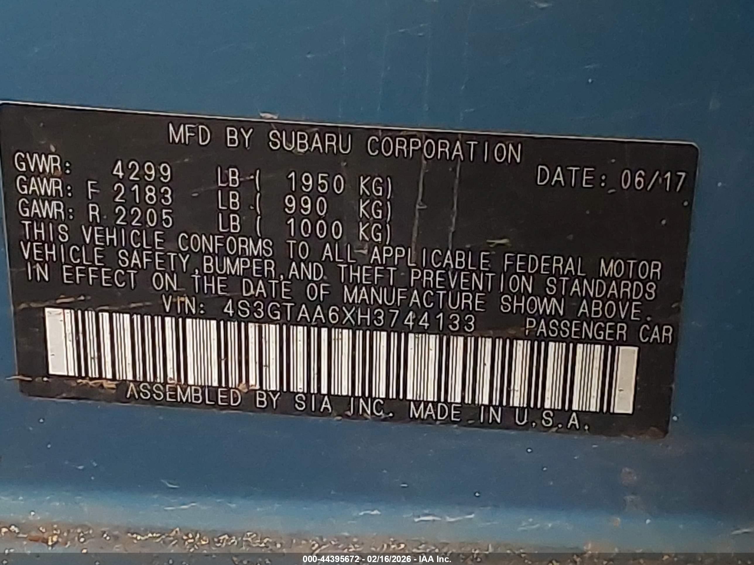 SUBARU IMPREZA image 9