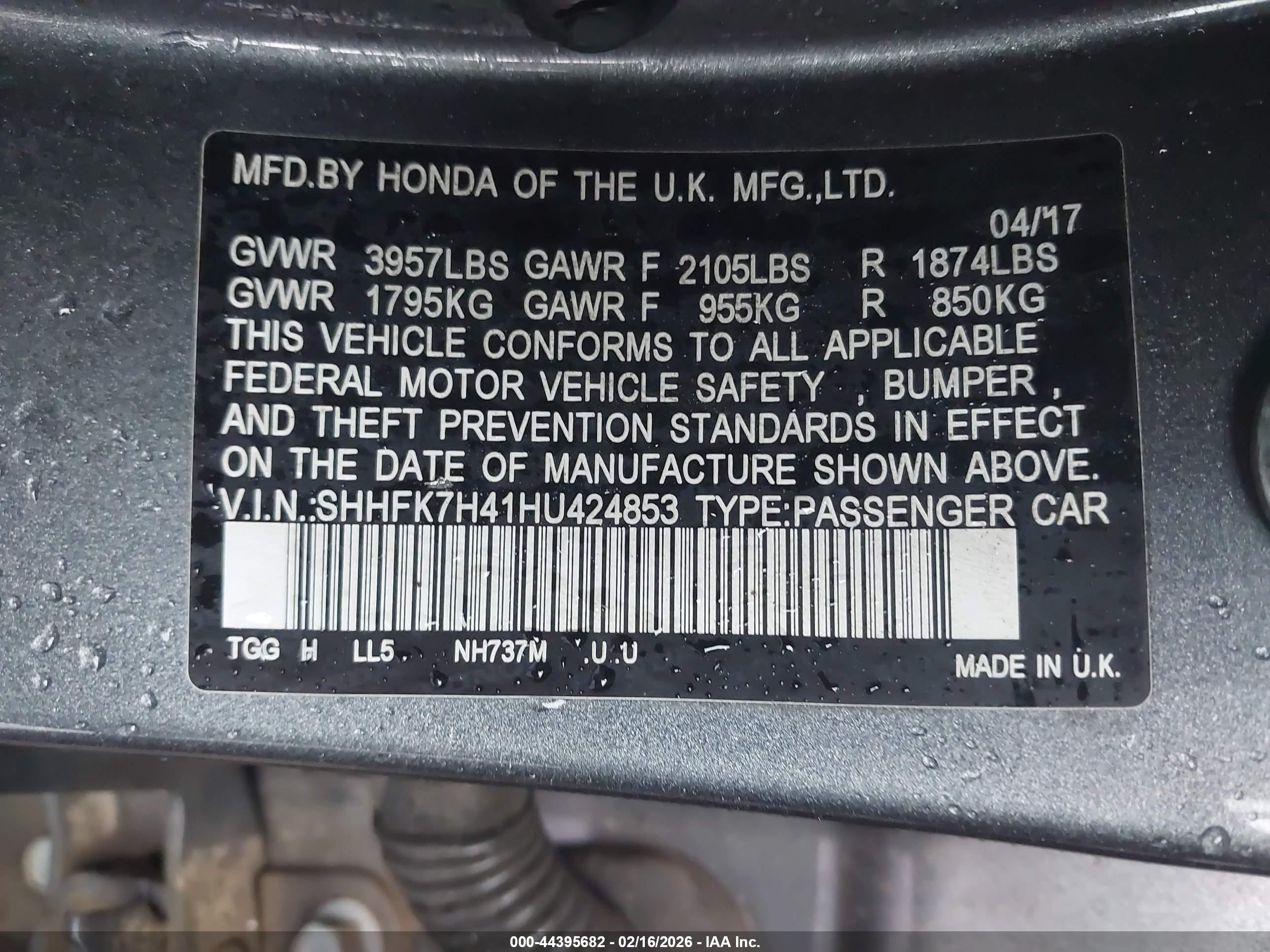 HONDA CIVIC image 9