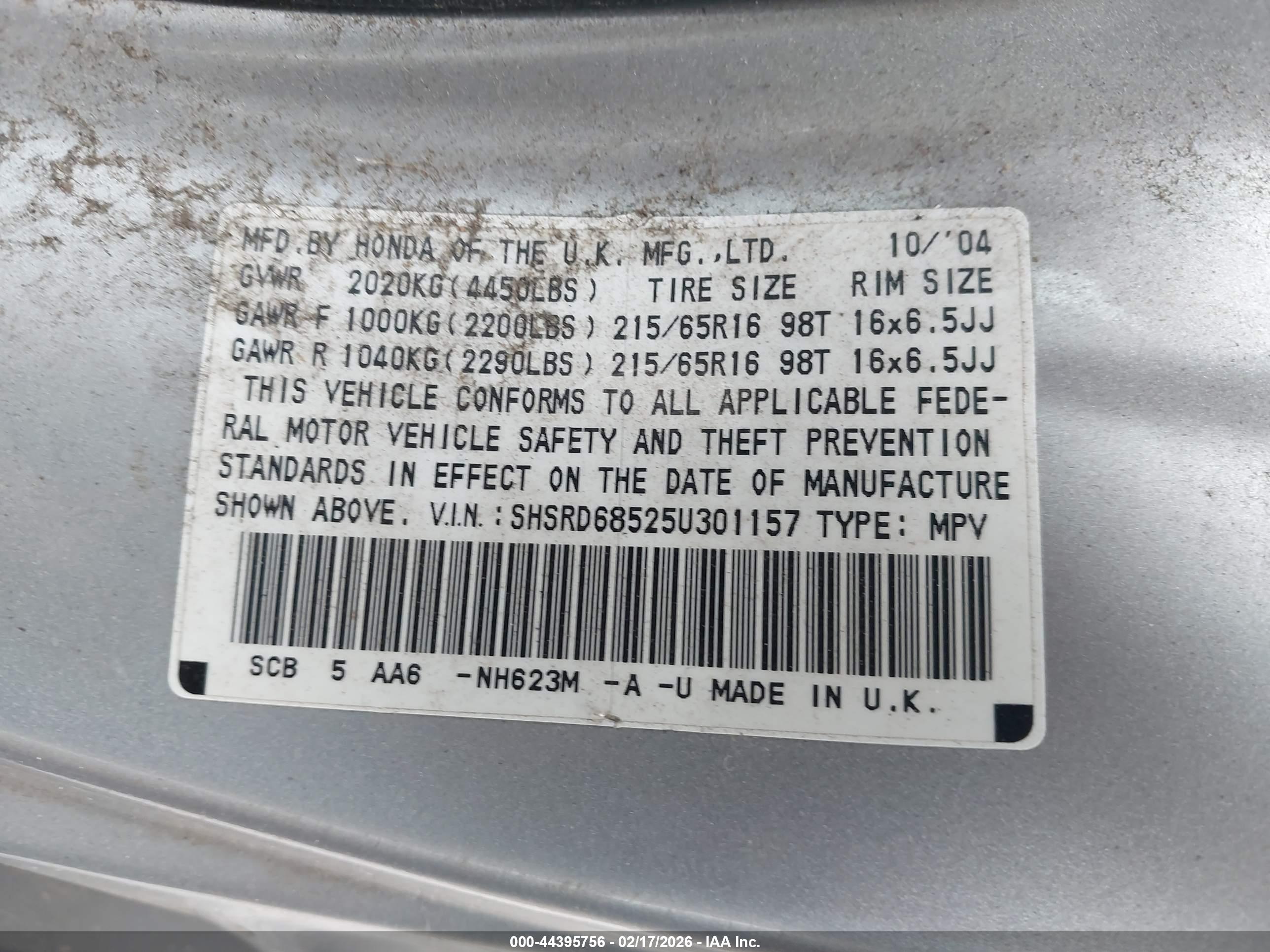 HONDA CR-V image 9