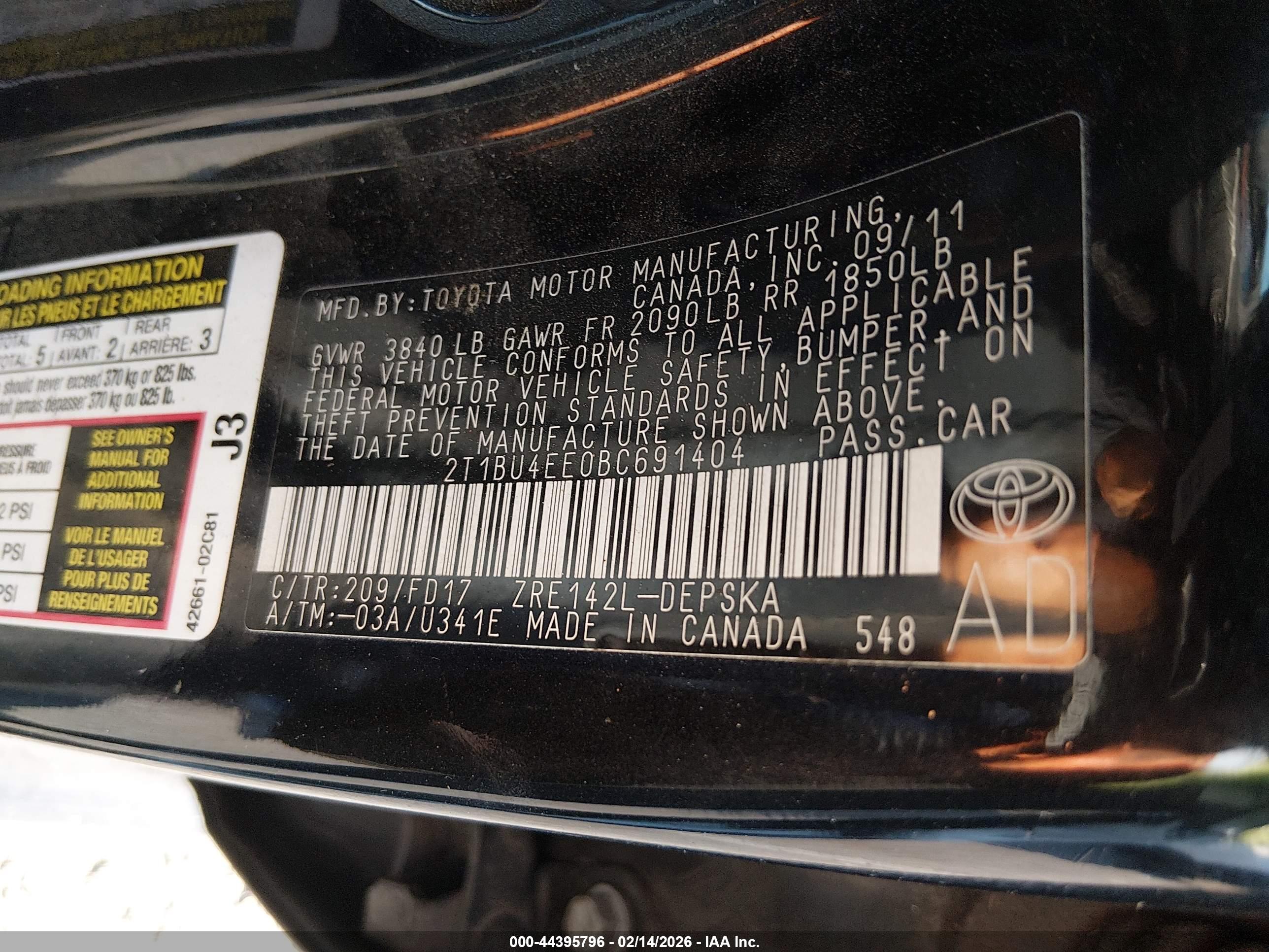 TOYOTA COROLLA image 9