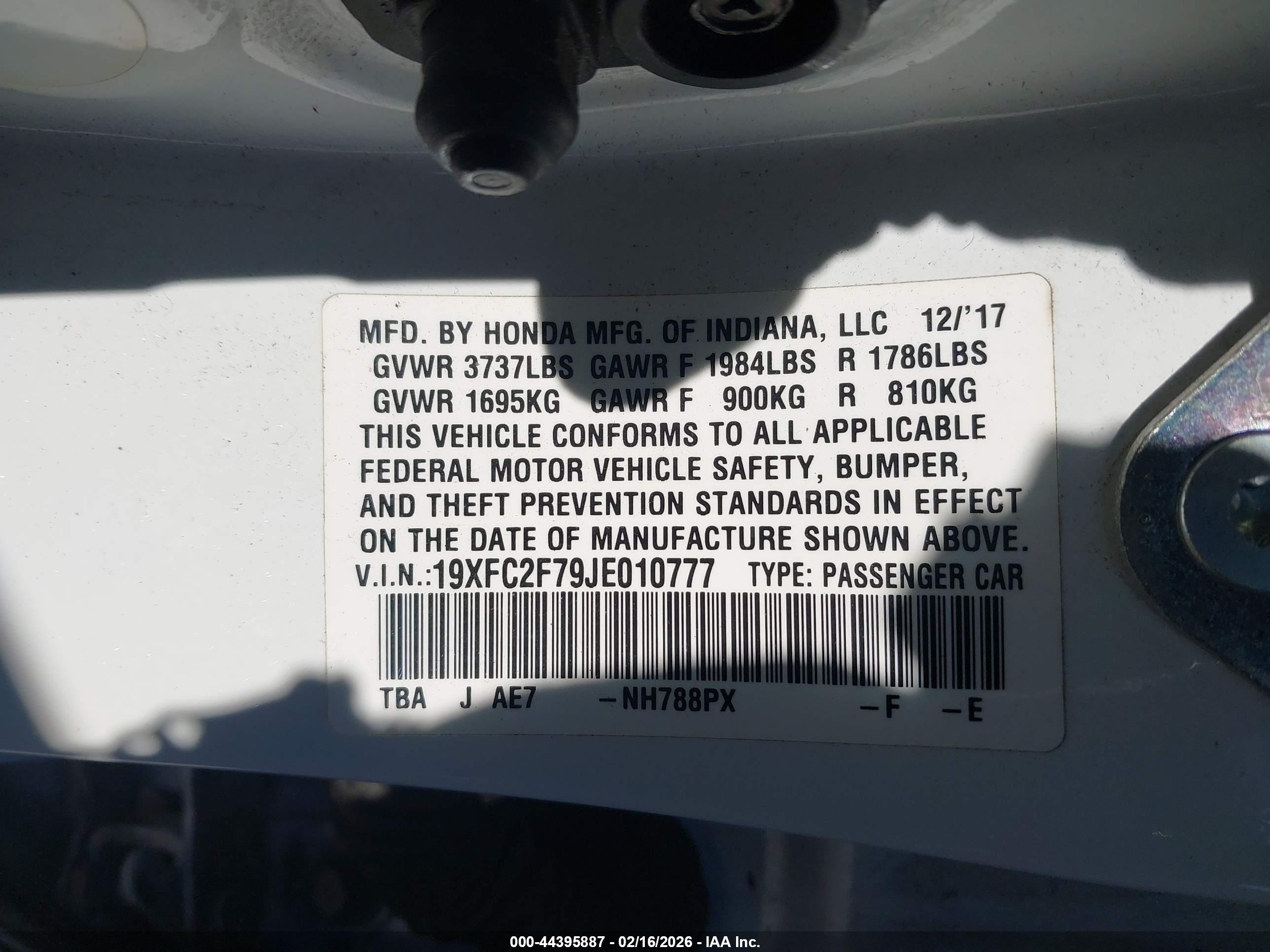 HONDA CIVIC image 9