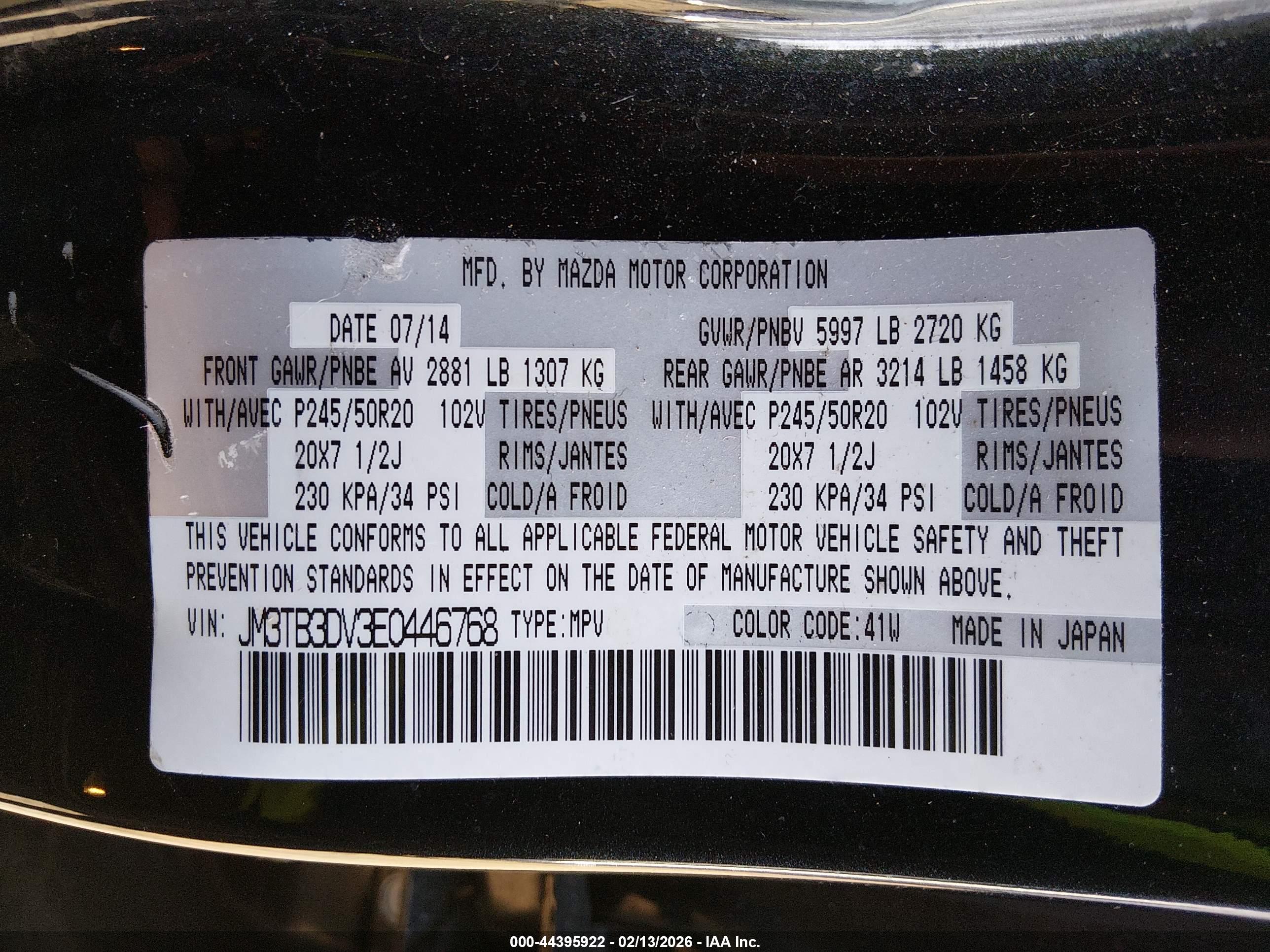 MAZDA CX-9 image 9