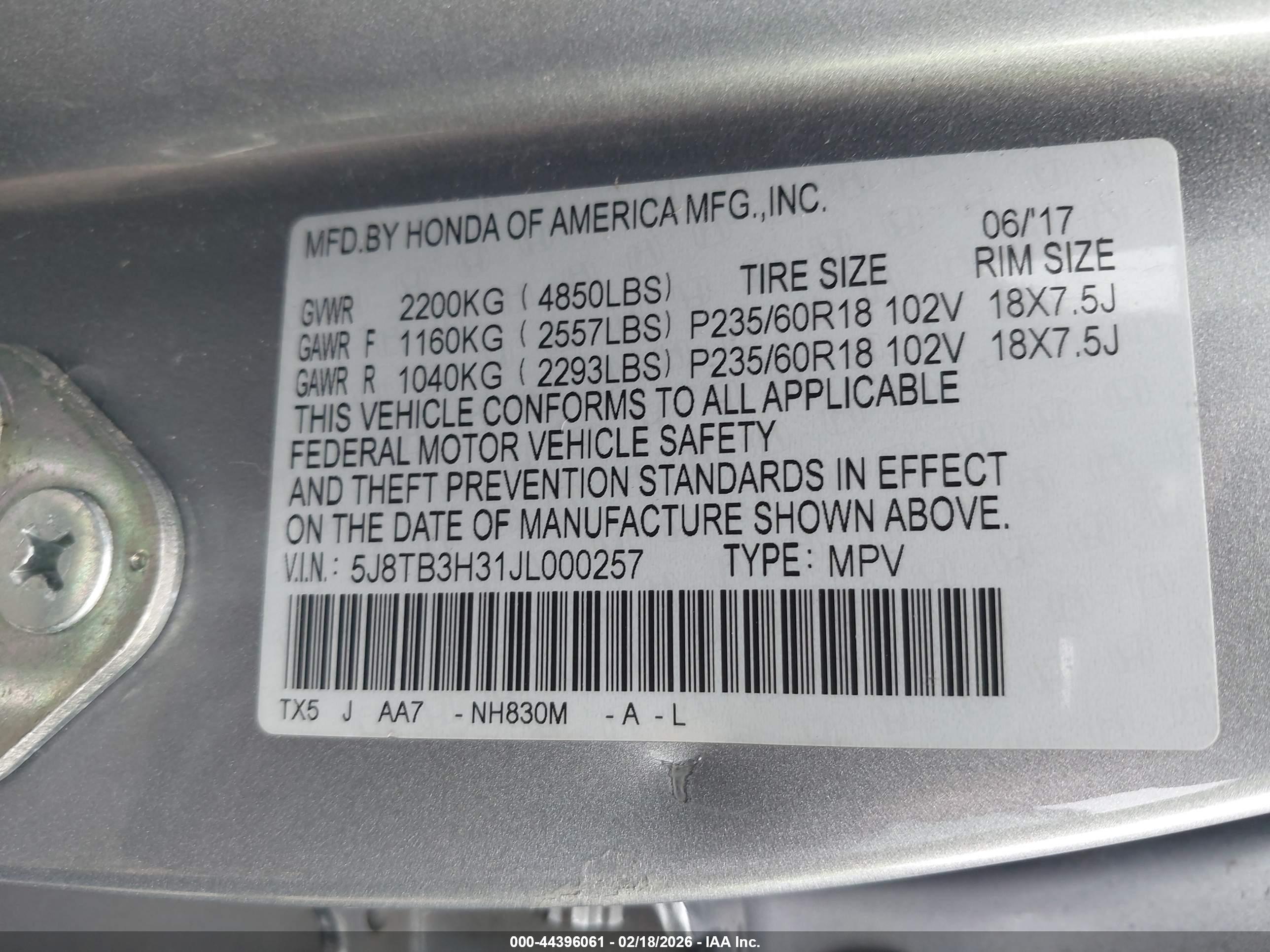 ACURA RDX image 9
