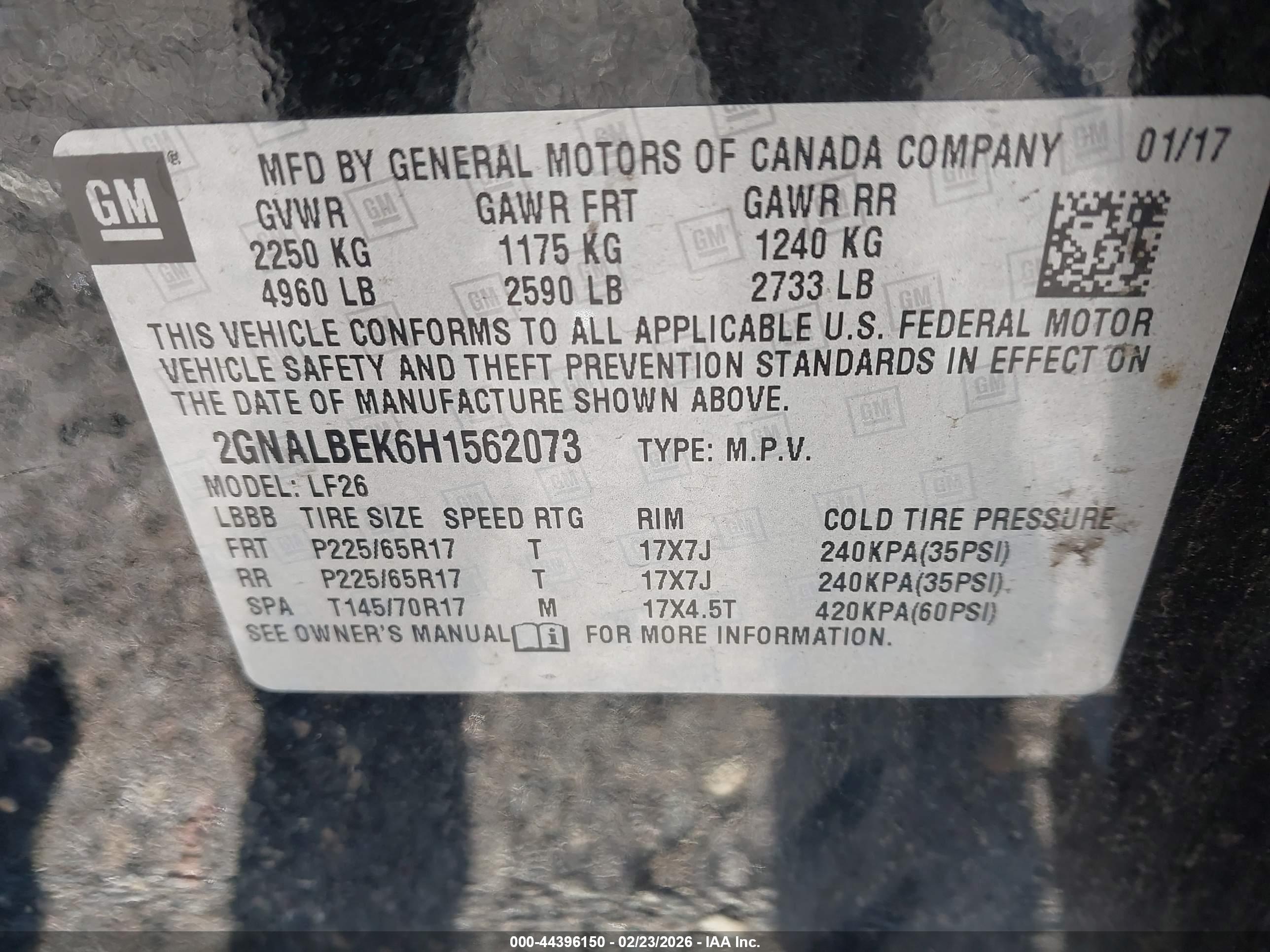 CHEVROLET EQUINOX image 9