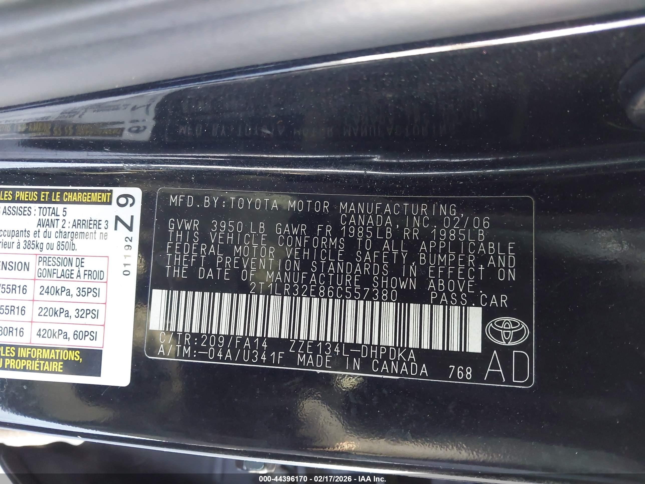 TOYOTA MATRIX image 9