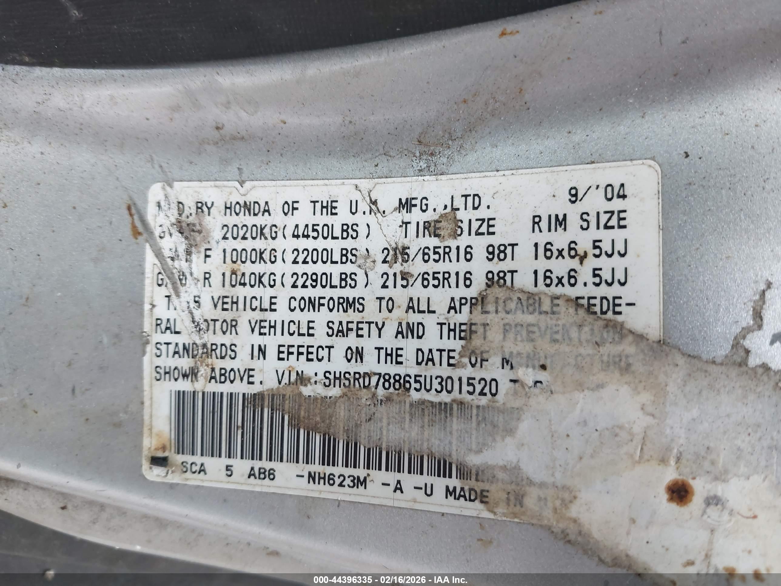 HONDA CR-V image 9