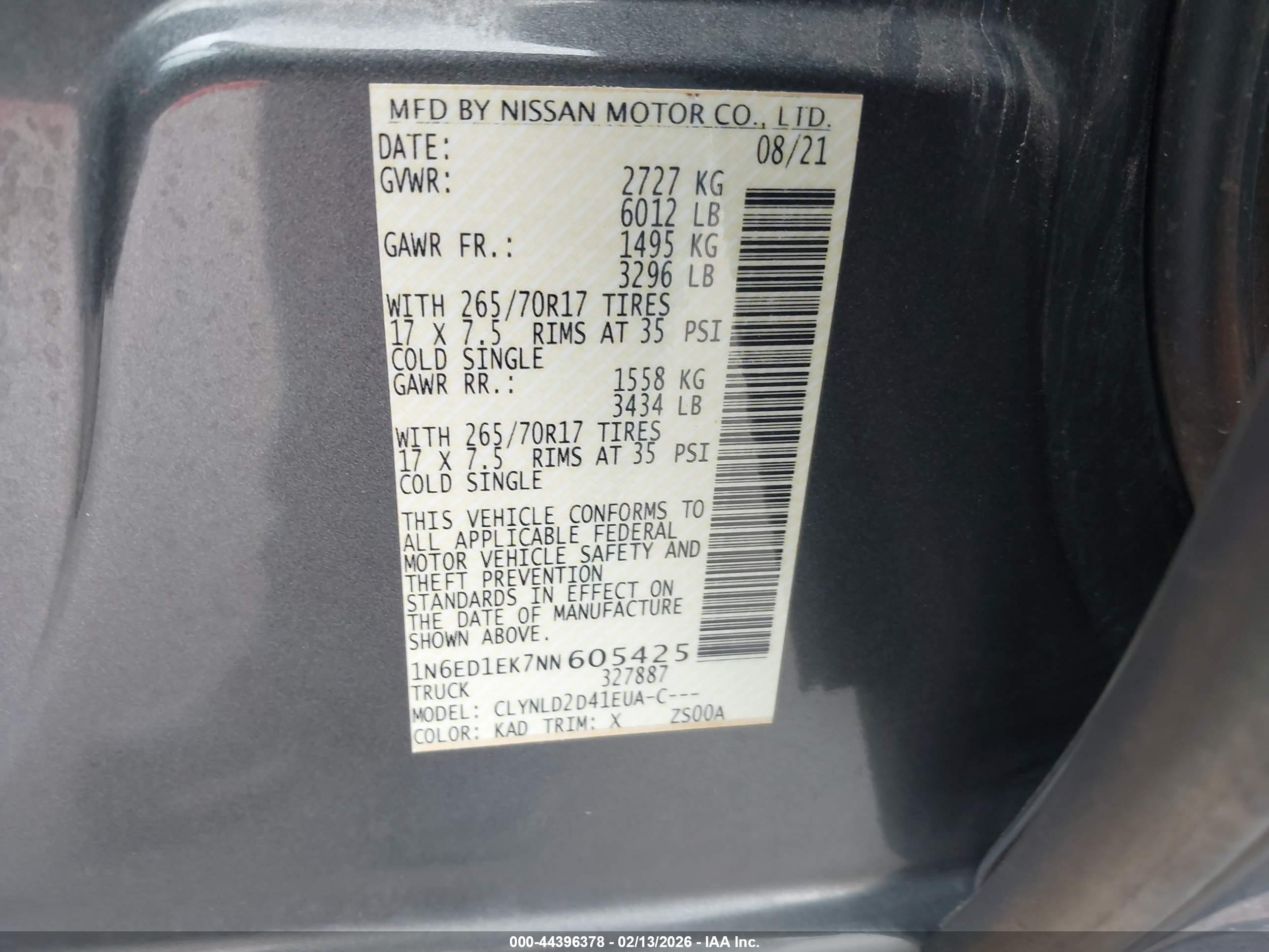 NISSAN FRONTIER image 9