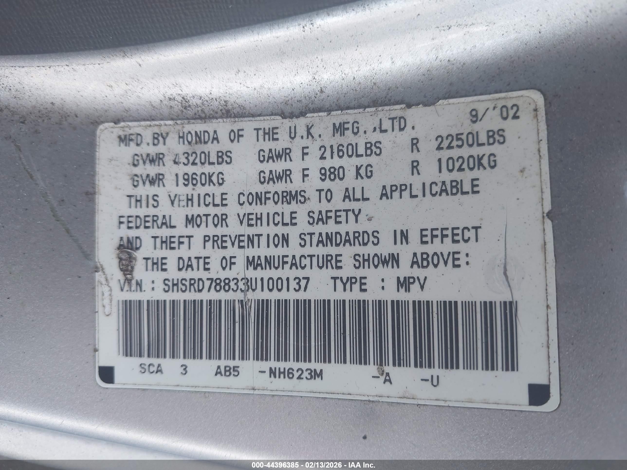 HONDA CR-V image 9