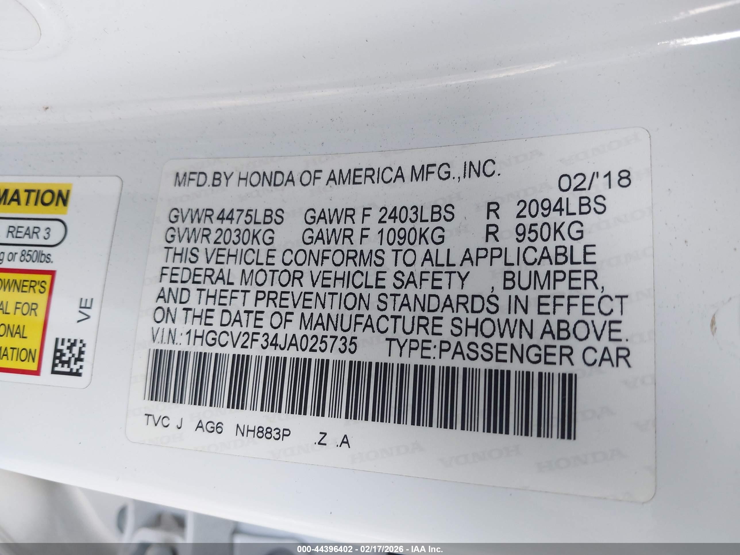 HONDA ACCORD image 9