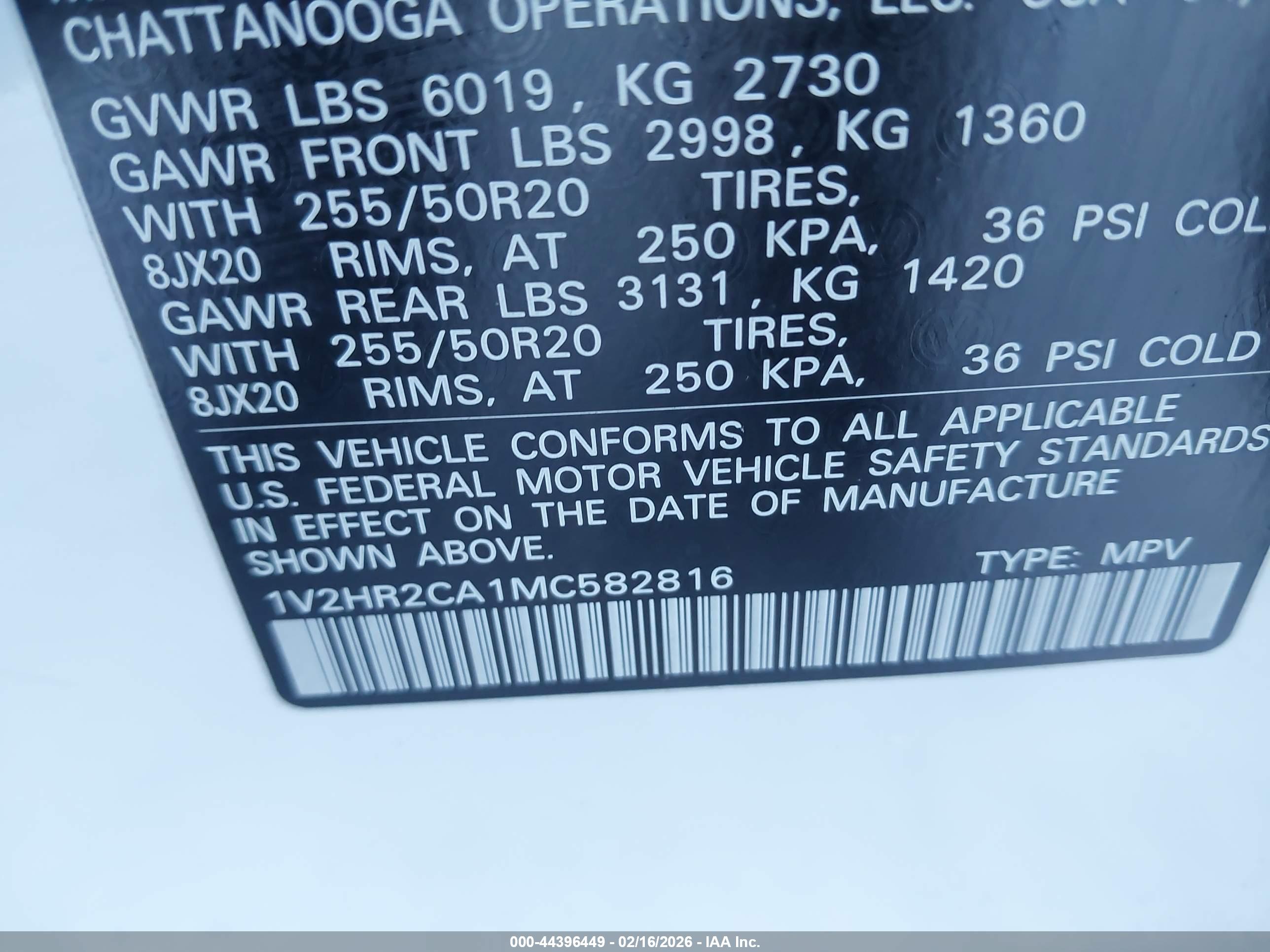 VOLKSWAGEN ATLAS image 9