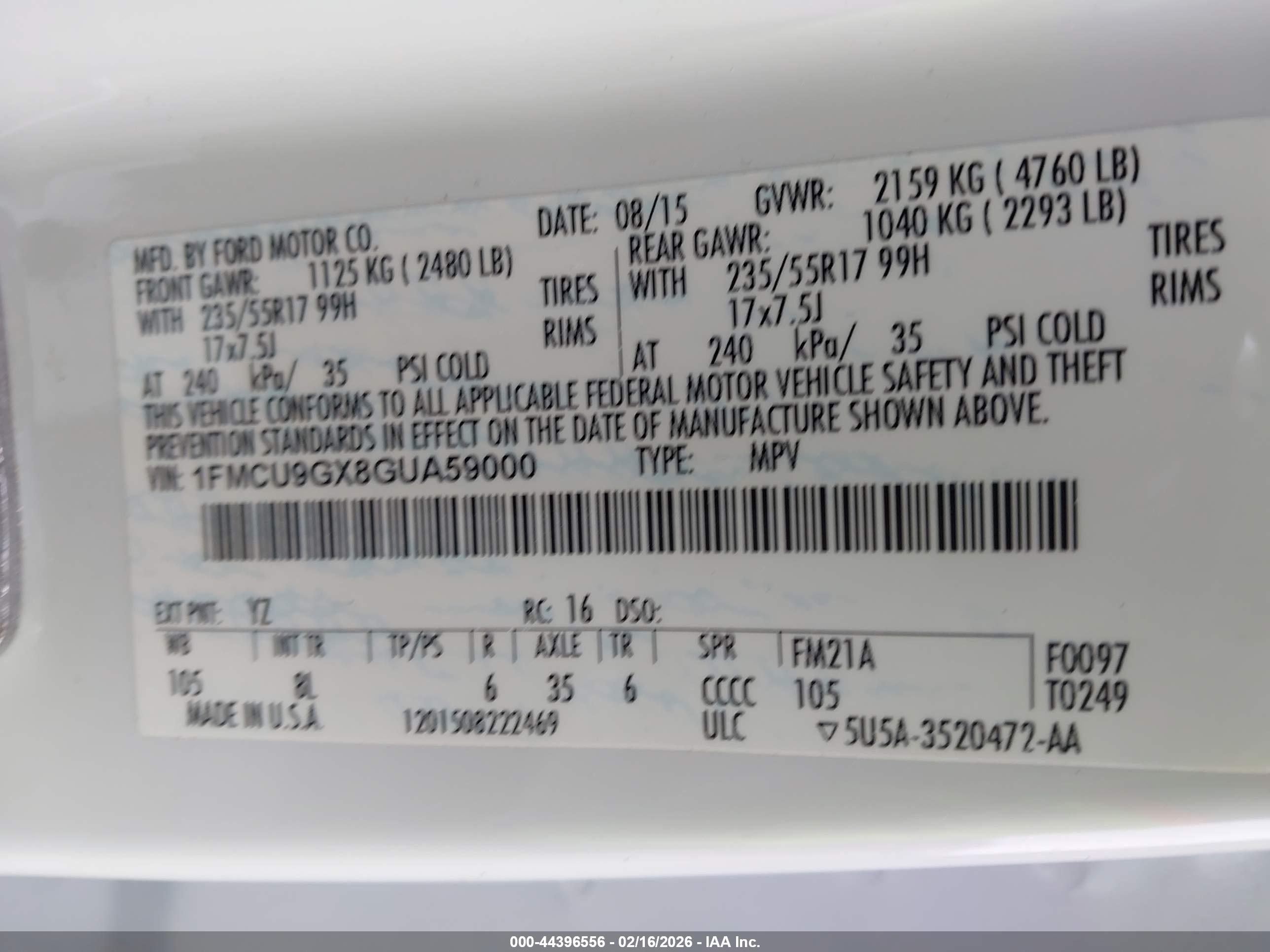FORD ESCAPE image 9