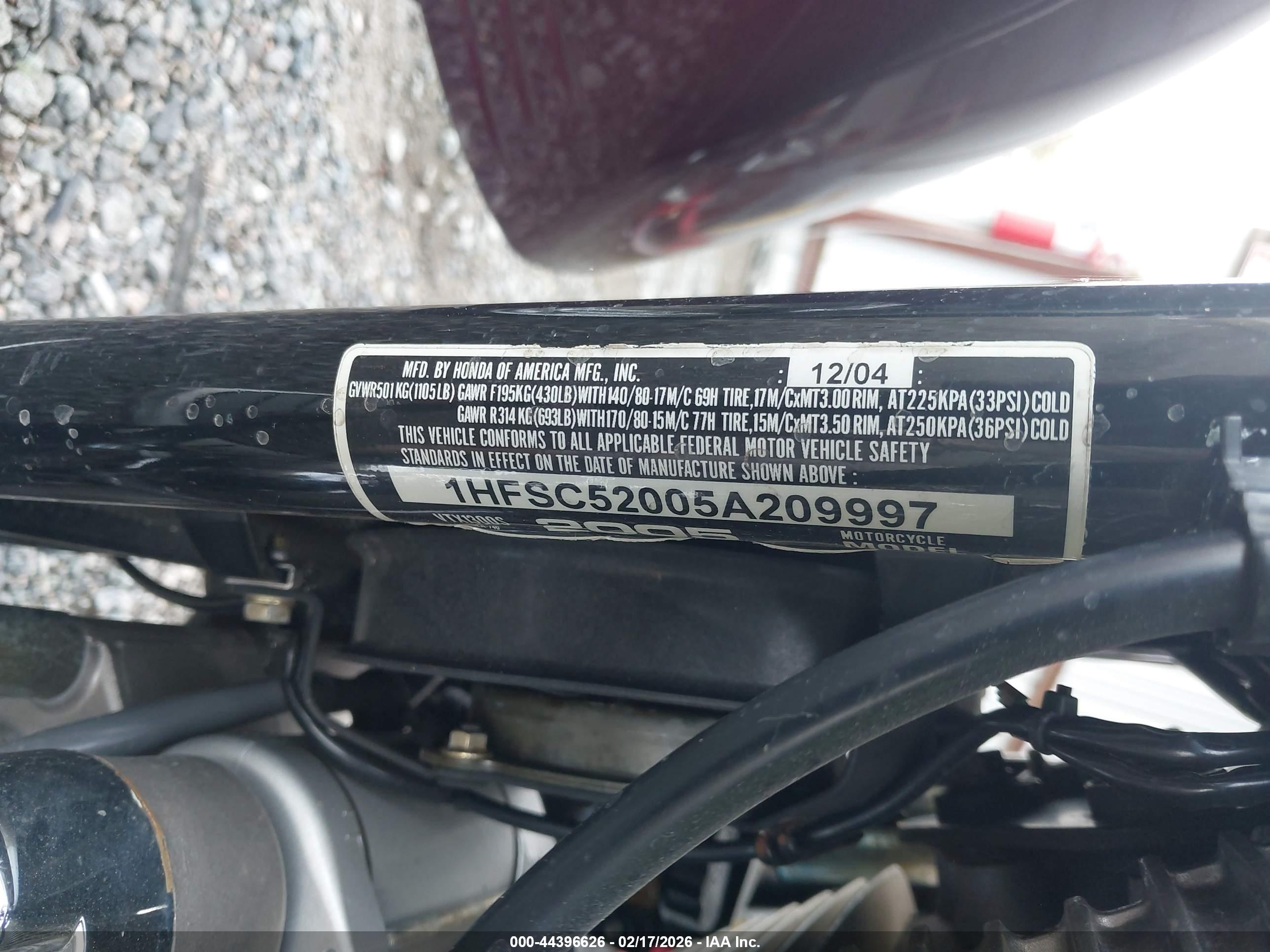 HONDA VT1300 image 10
