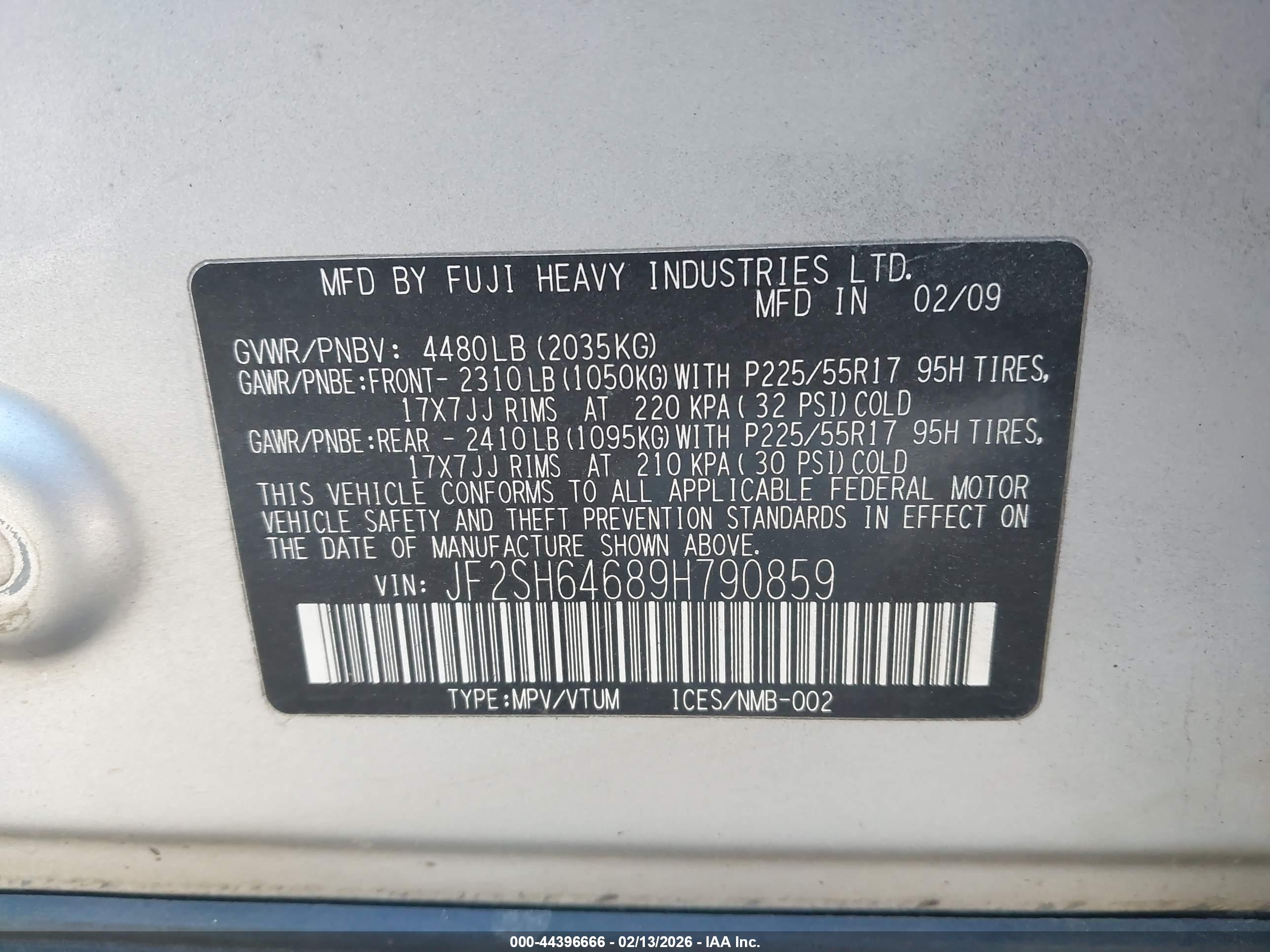 SUBARU FORESTER image 9