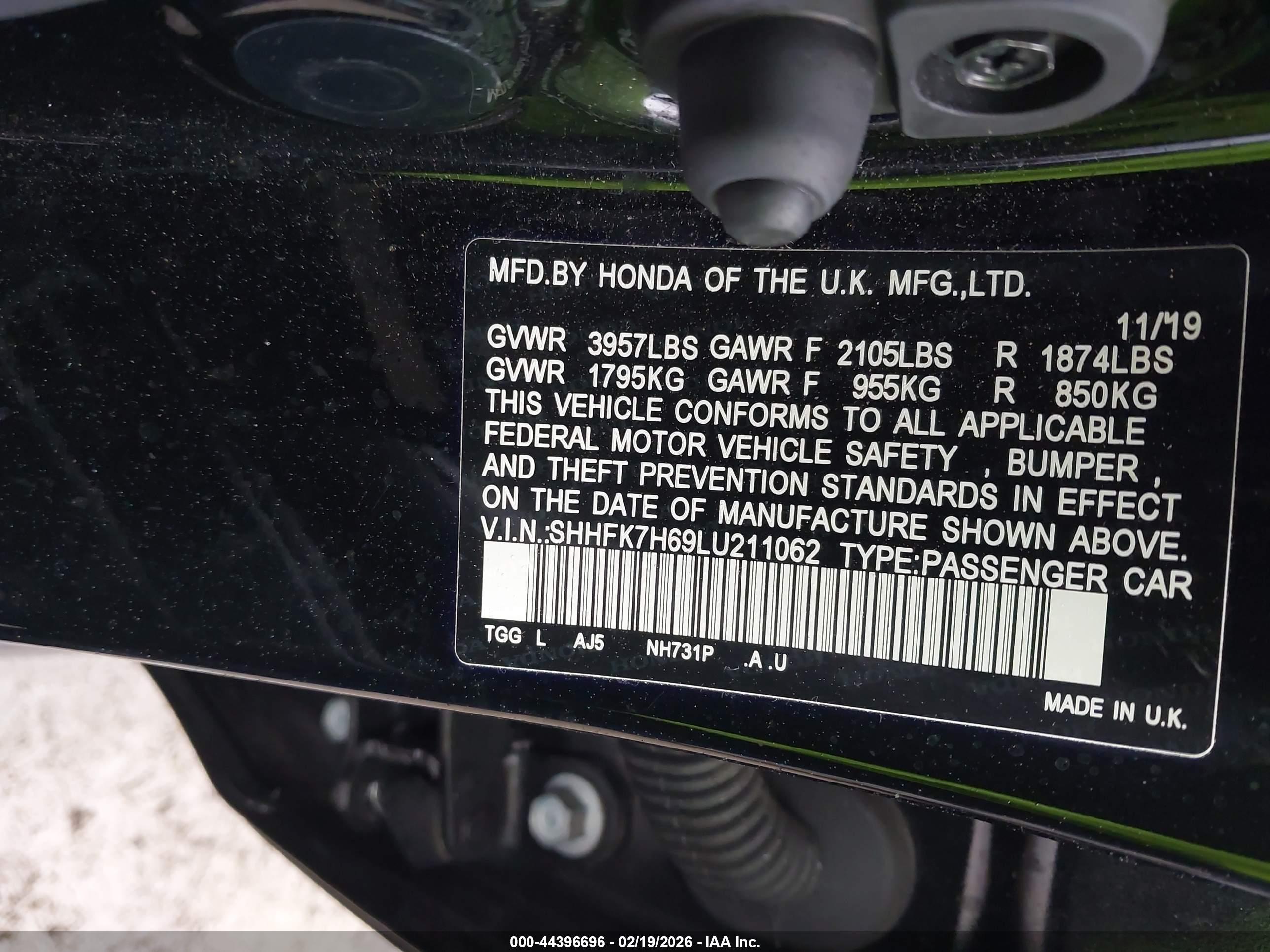 HONDA CIVIC image 9