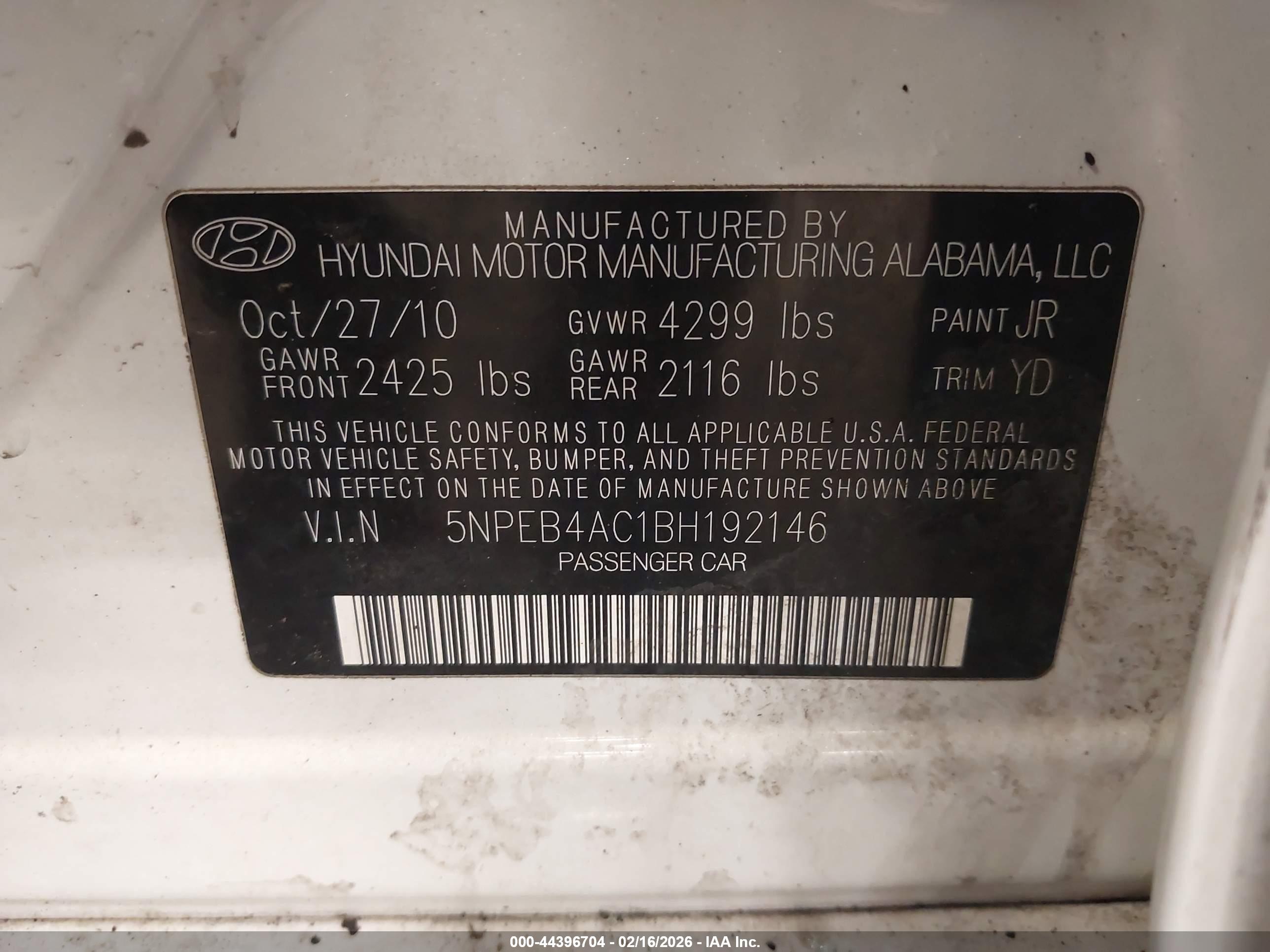 HYUNDAI SONATA image 9