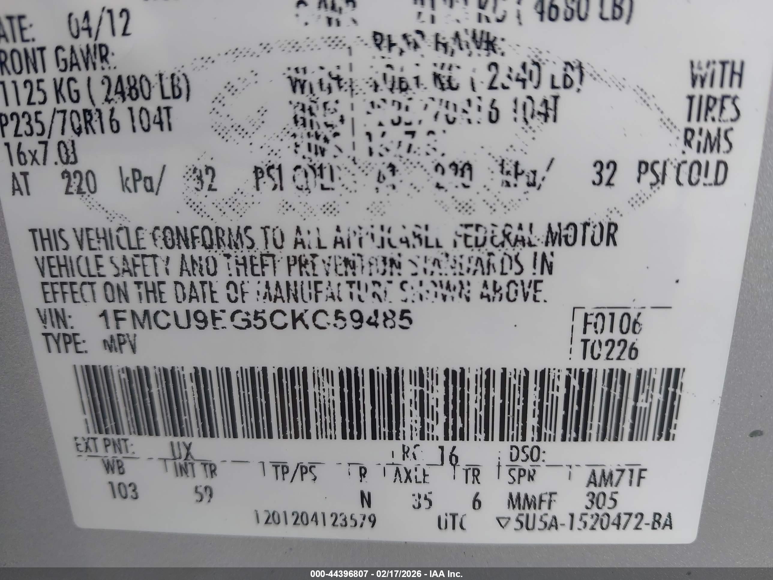 FORD ESCAPE image 9