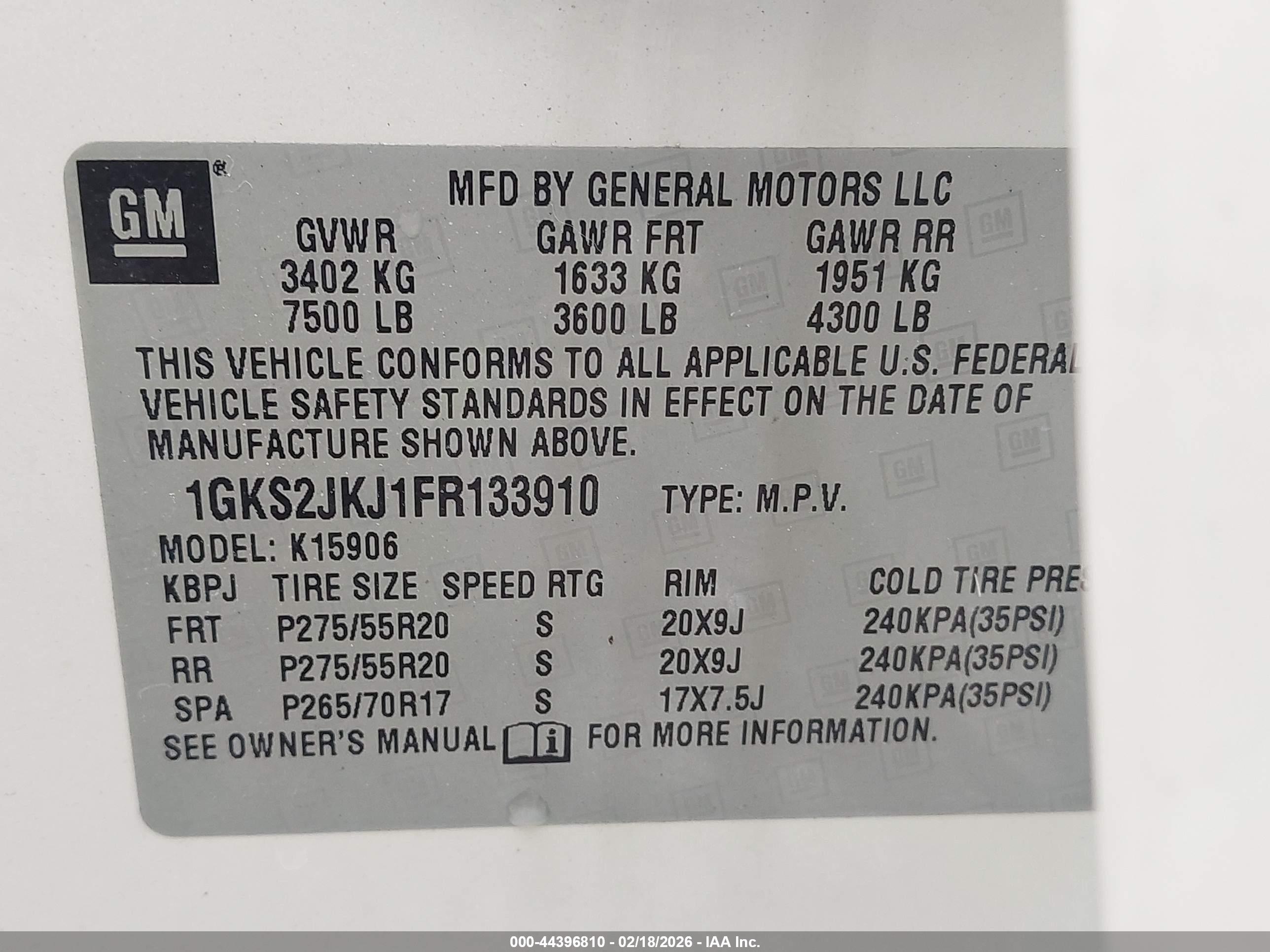 GMC YUKON image 9