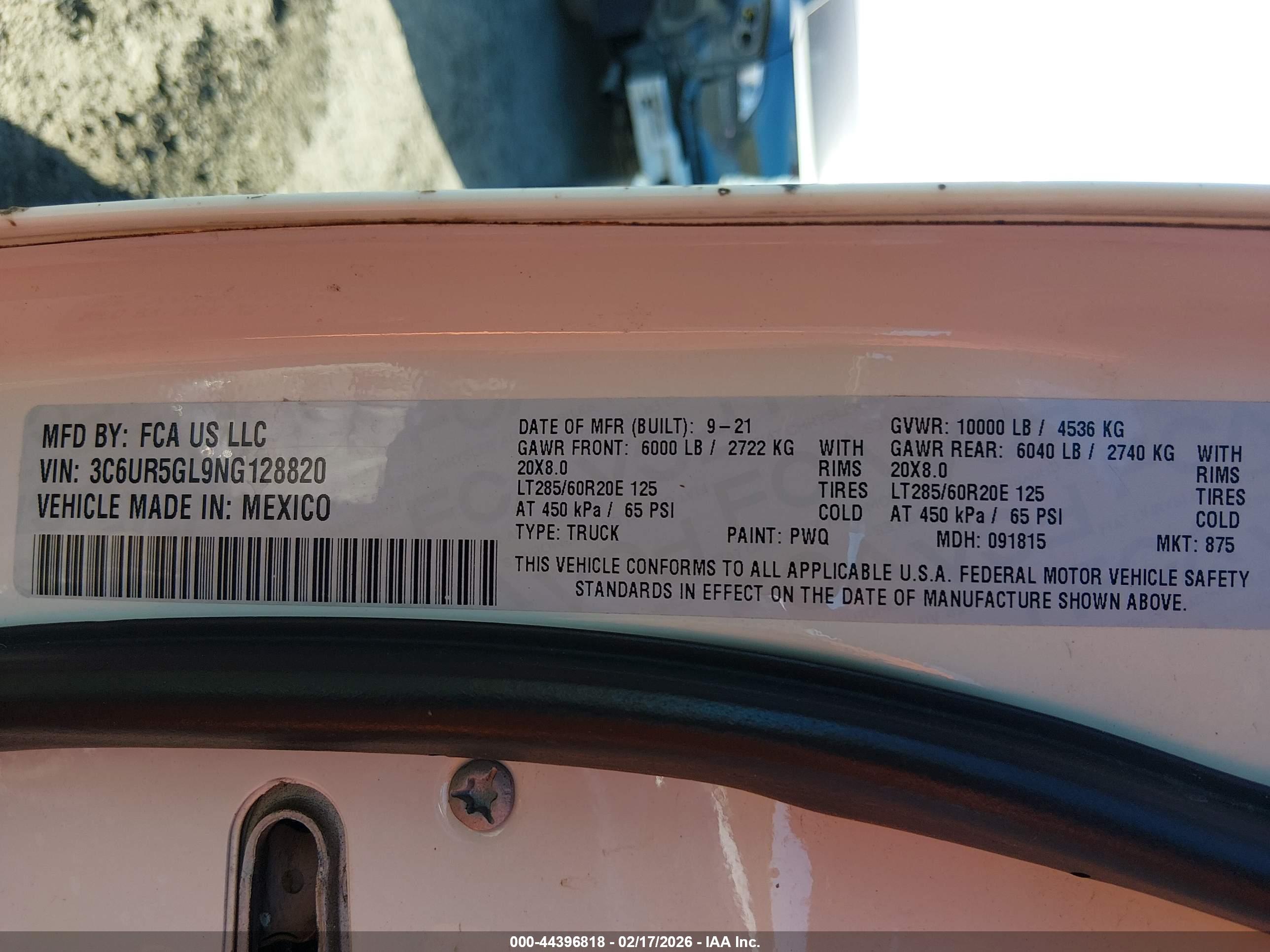 RAM 2500 image 9