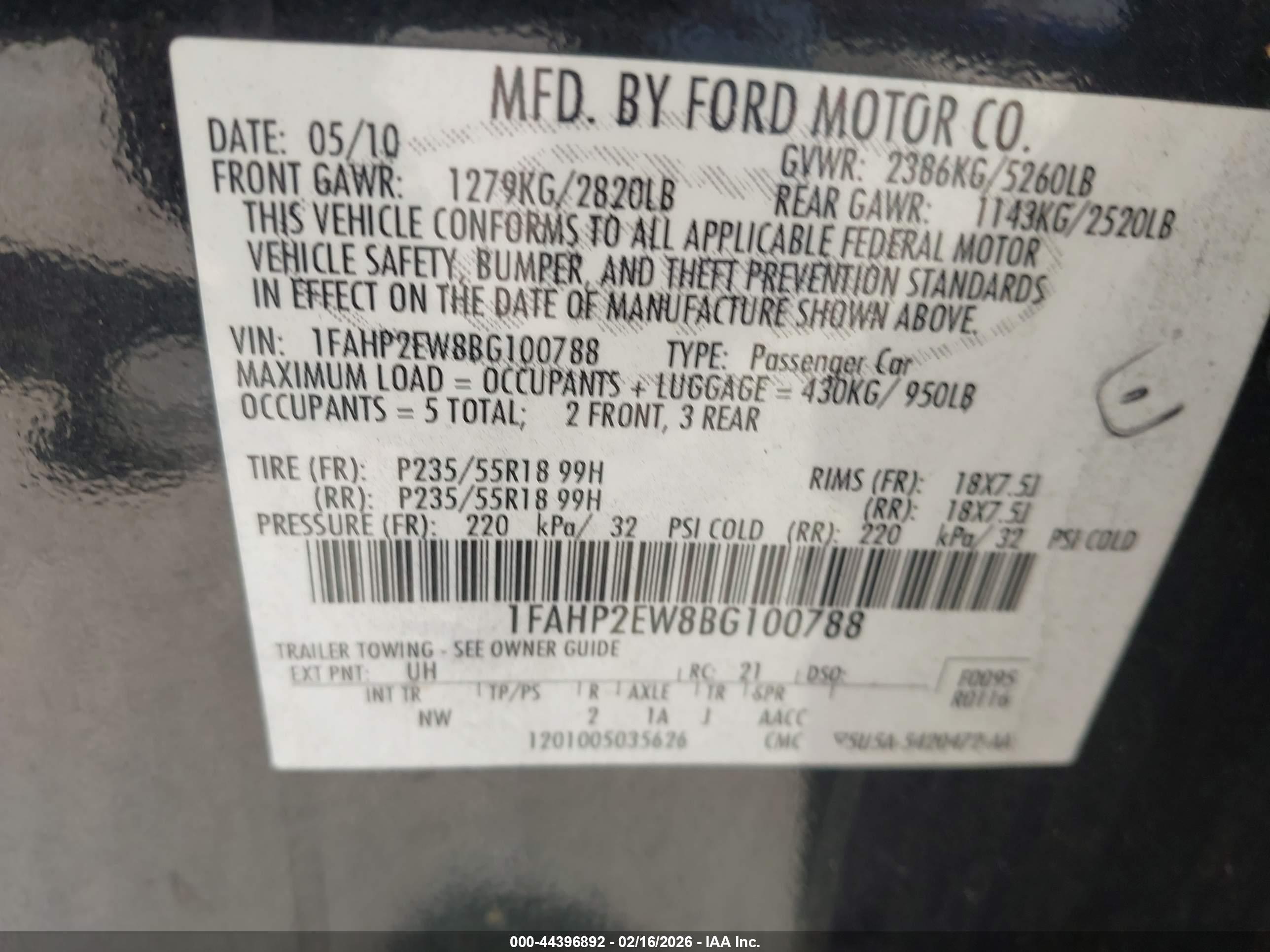 FORD TAURUS image 9