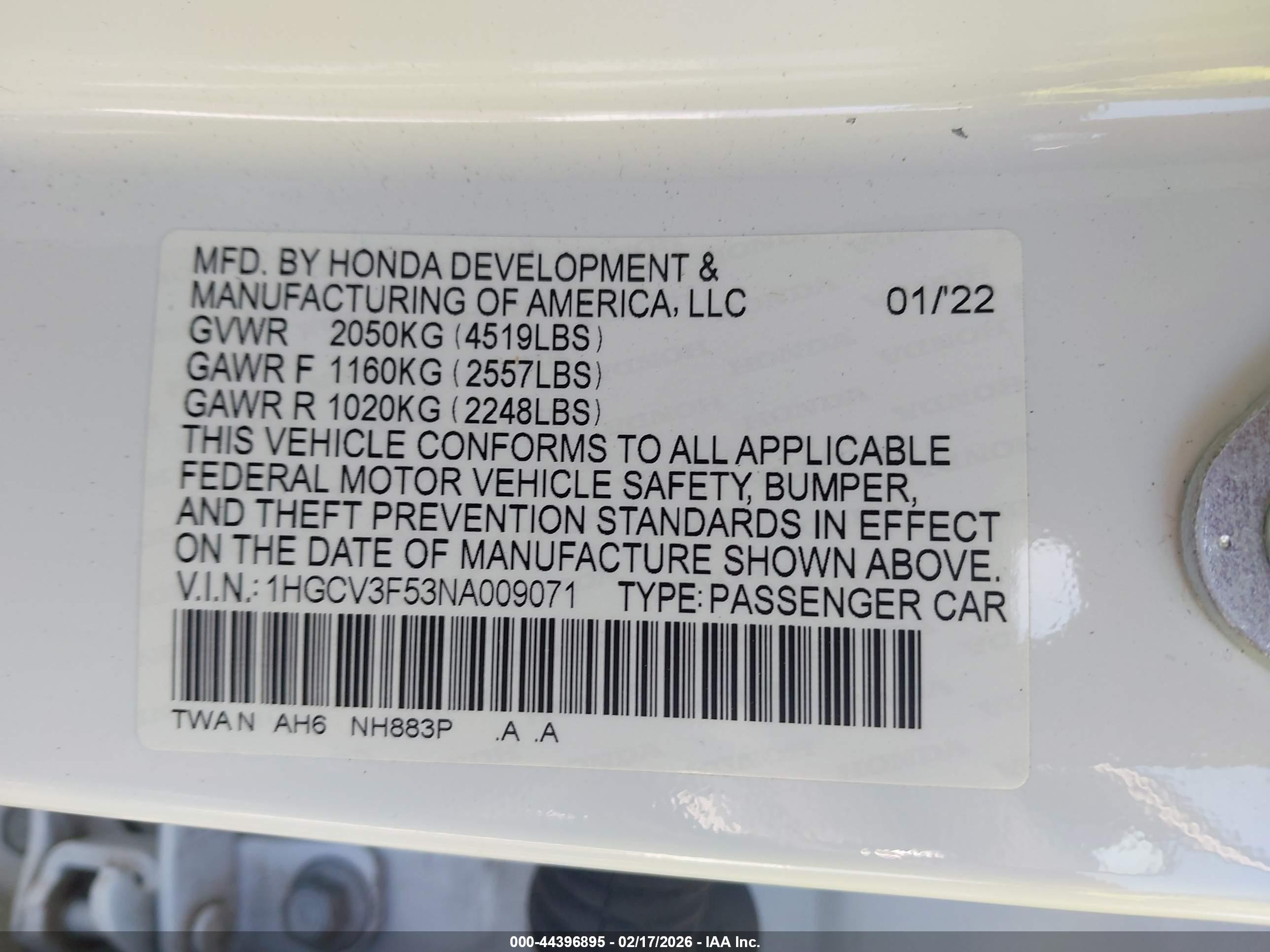 HONDA ACCORD image 9