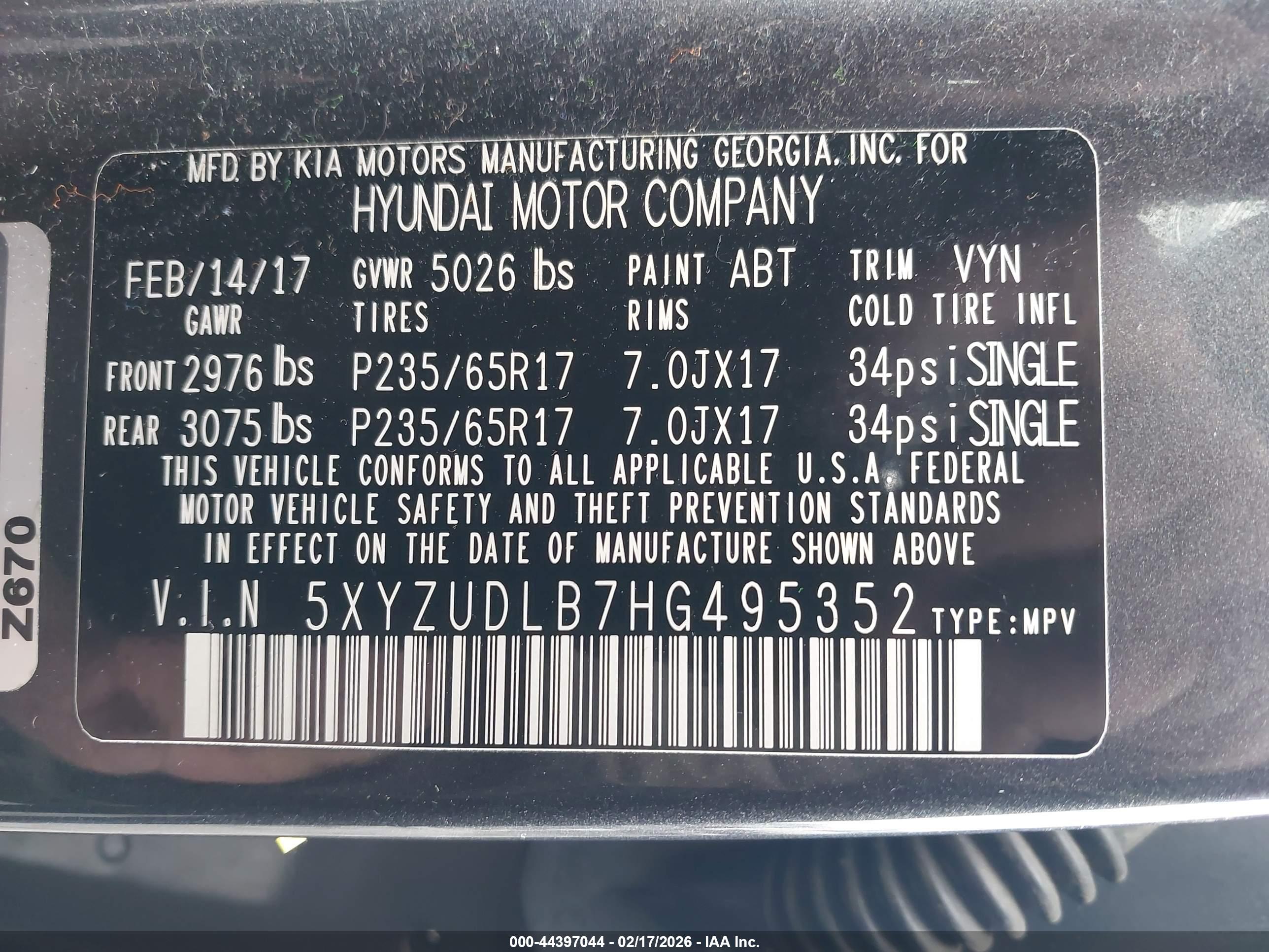 HYUNDAI SANTA image 9