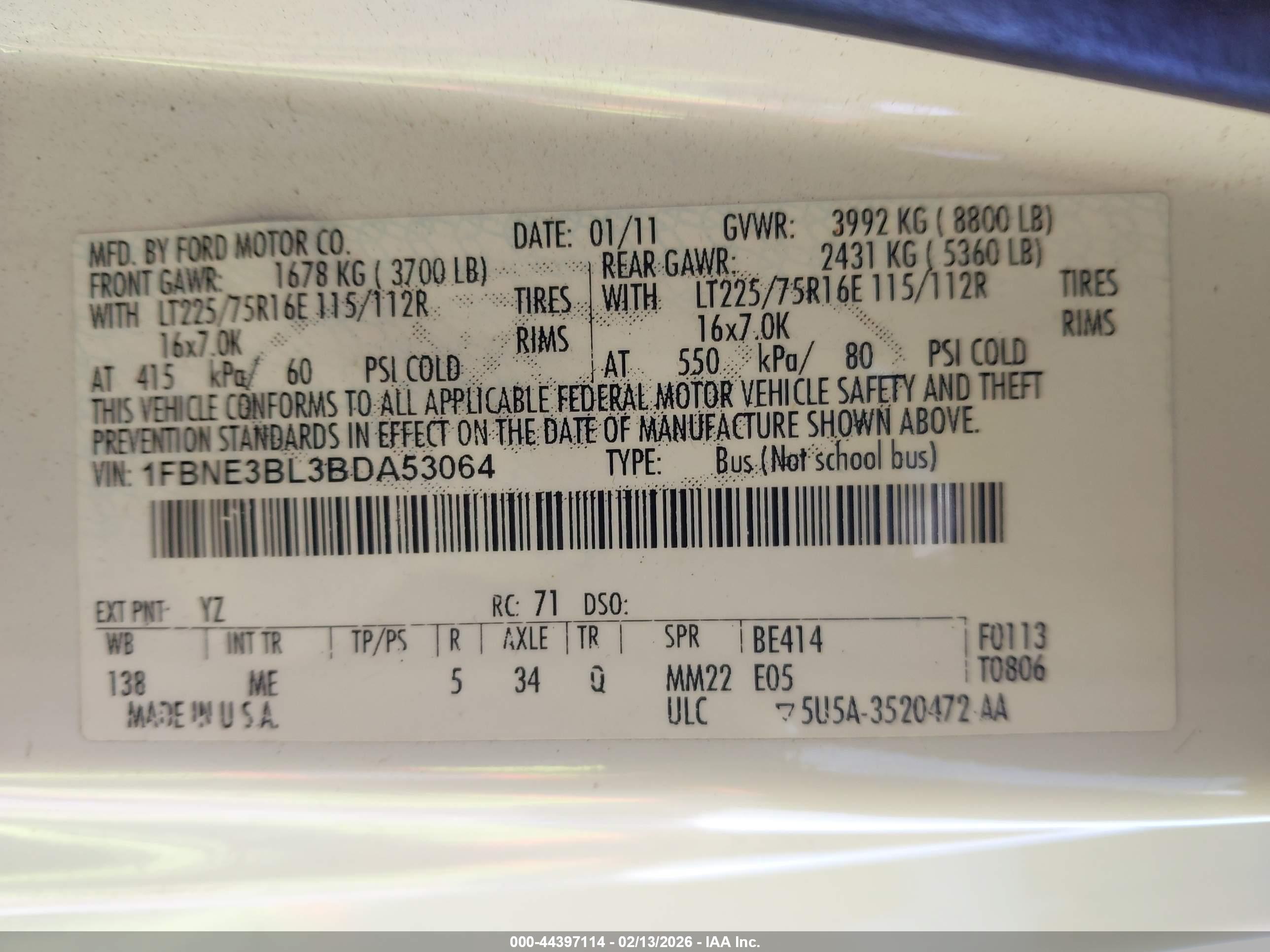 FORD E-350 image 9