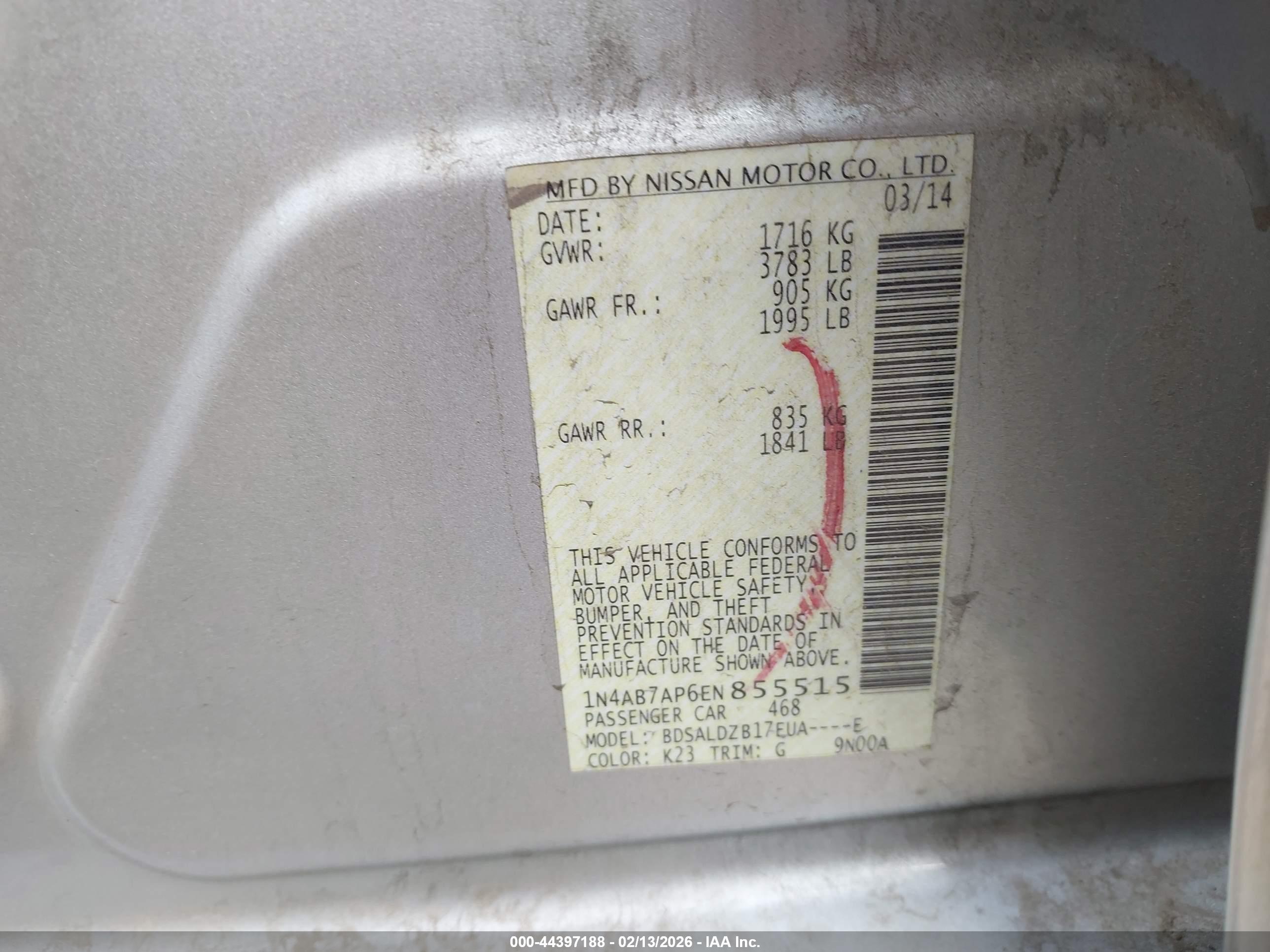 NISSAN SENTRA image 9