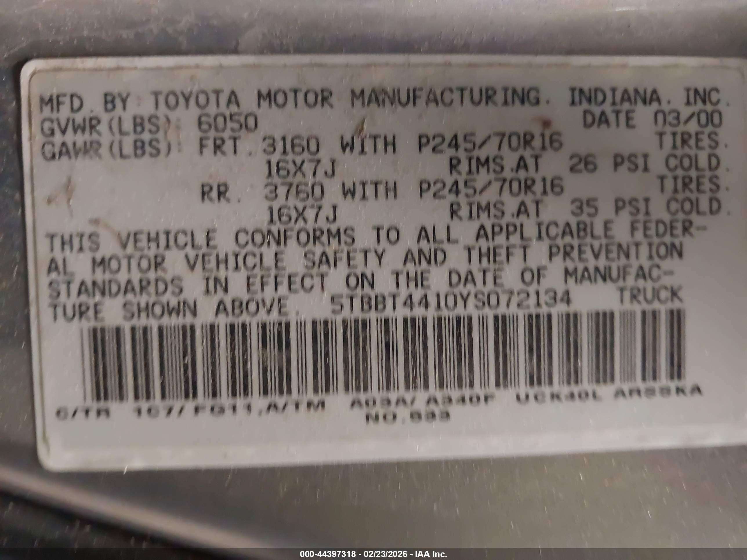 TOYOTA TUNDRA image 9