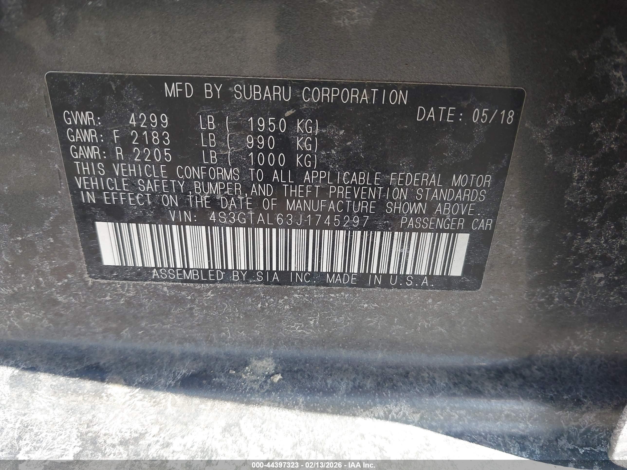 SUBARU IMPREZA image 9