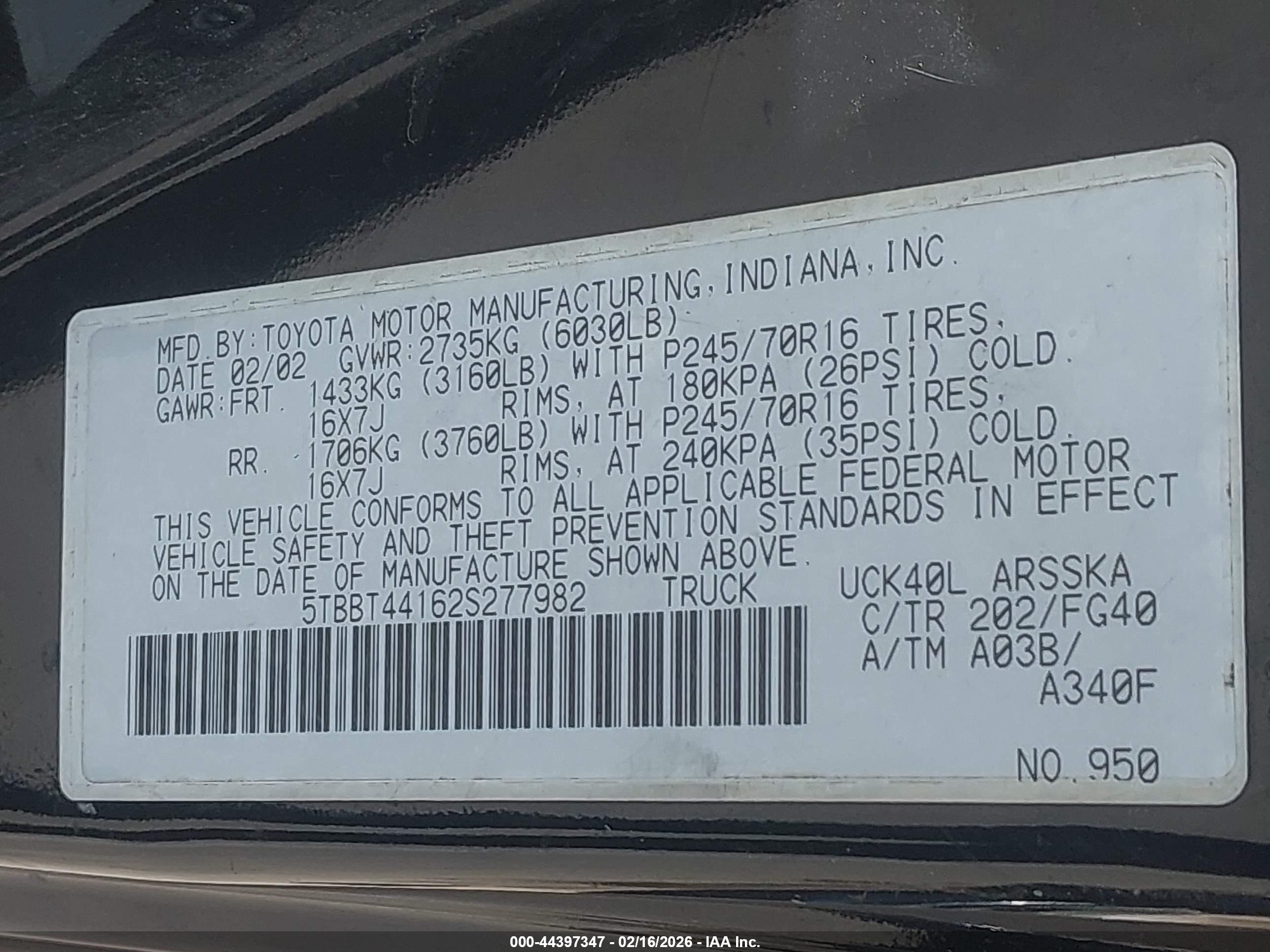TOYOTA TUNDRA image 9