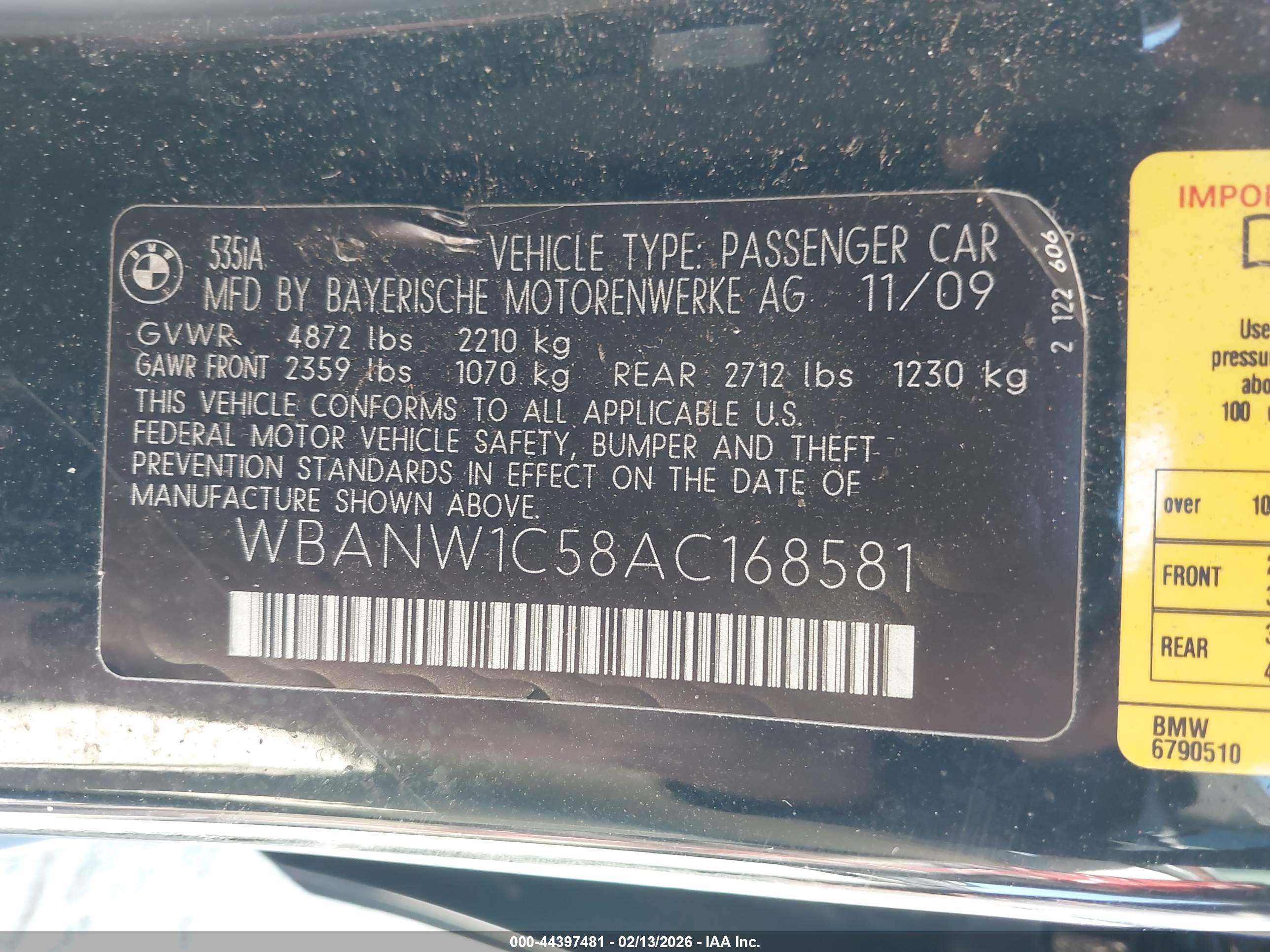 BMW 535I image 9