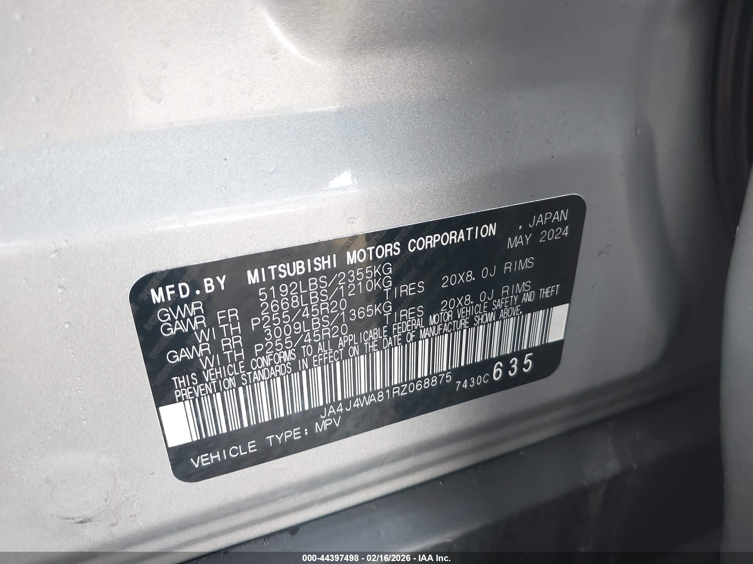 MITSUBISHI OUTLANDER image 9