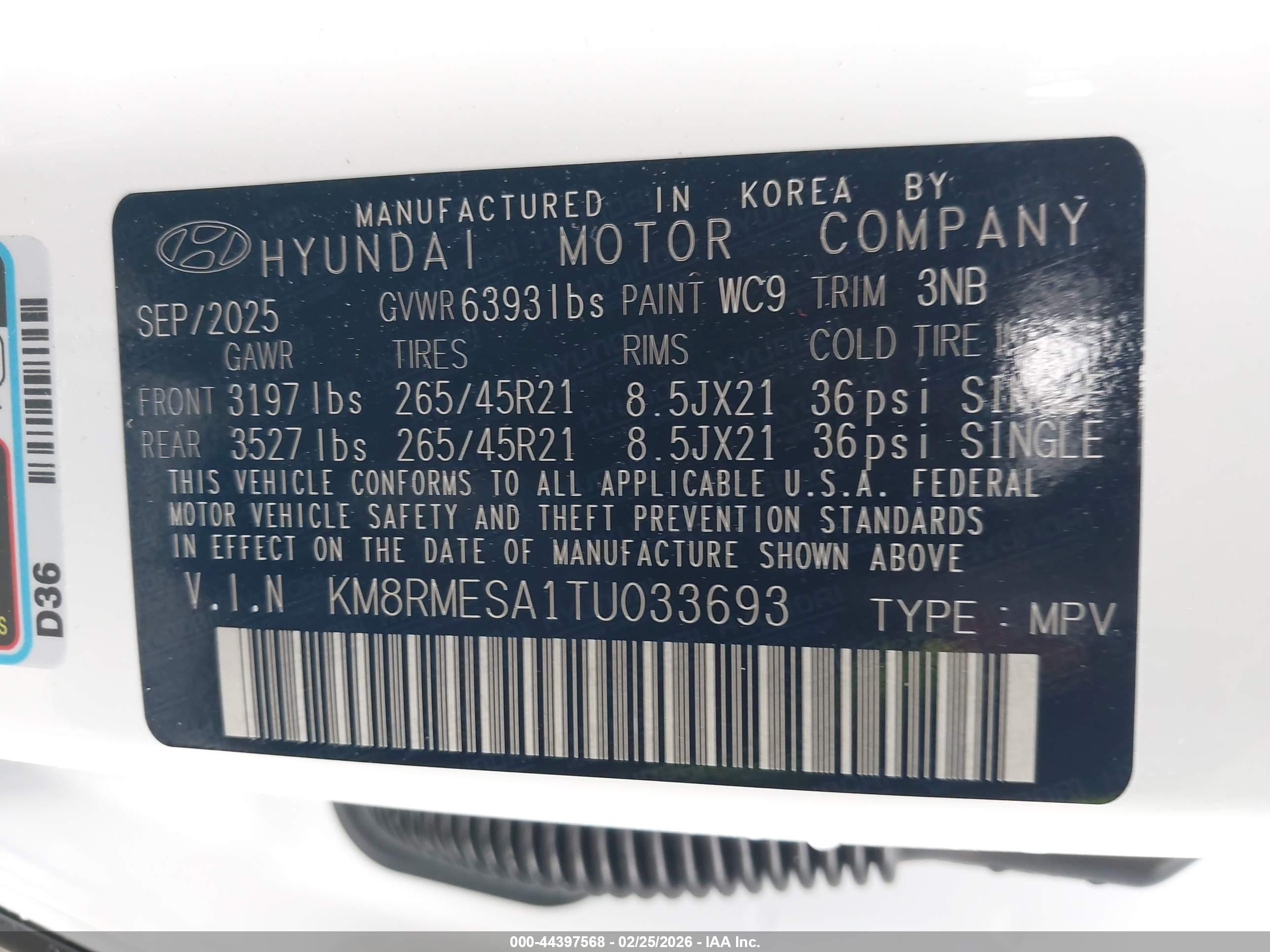 HYUNDAI PALISADE image 9
