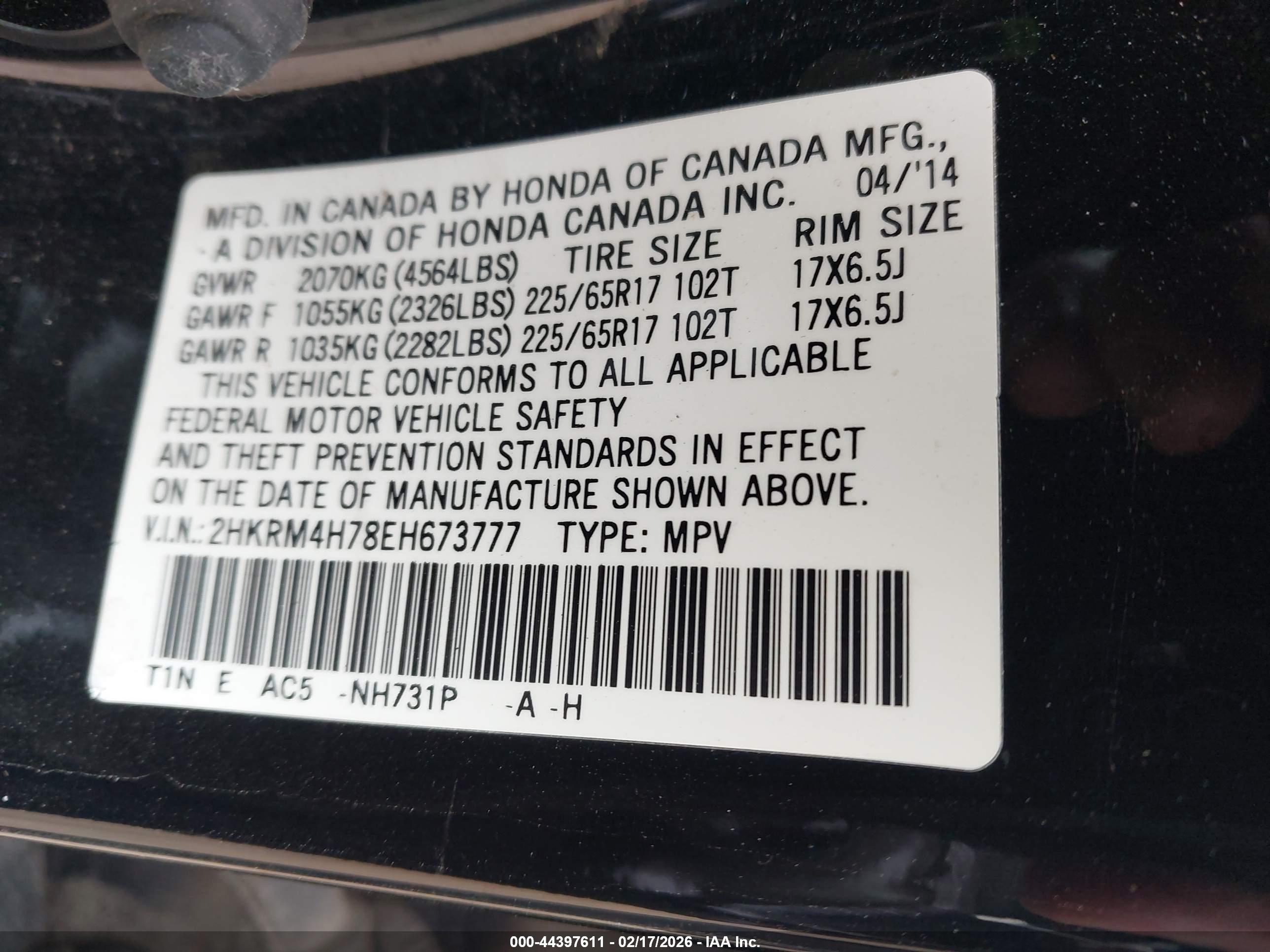 HONDA CR-V image 9