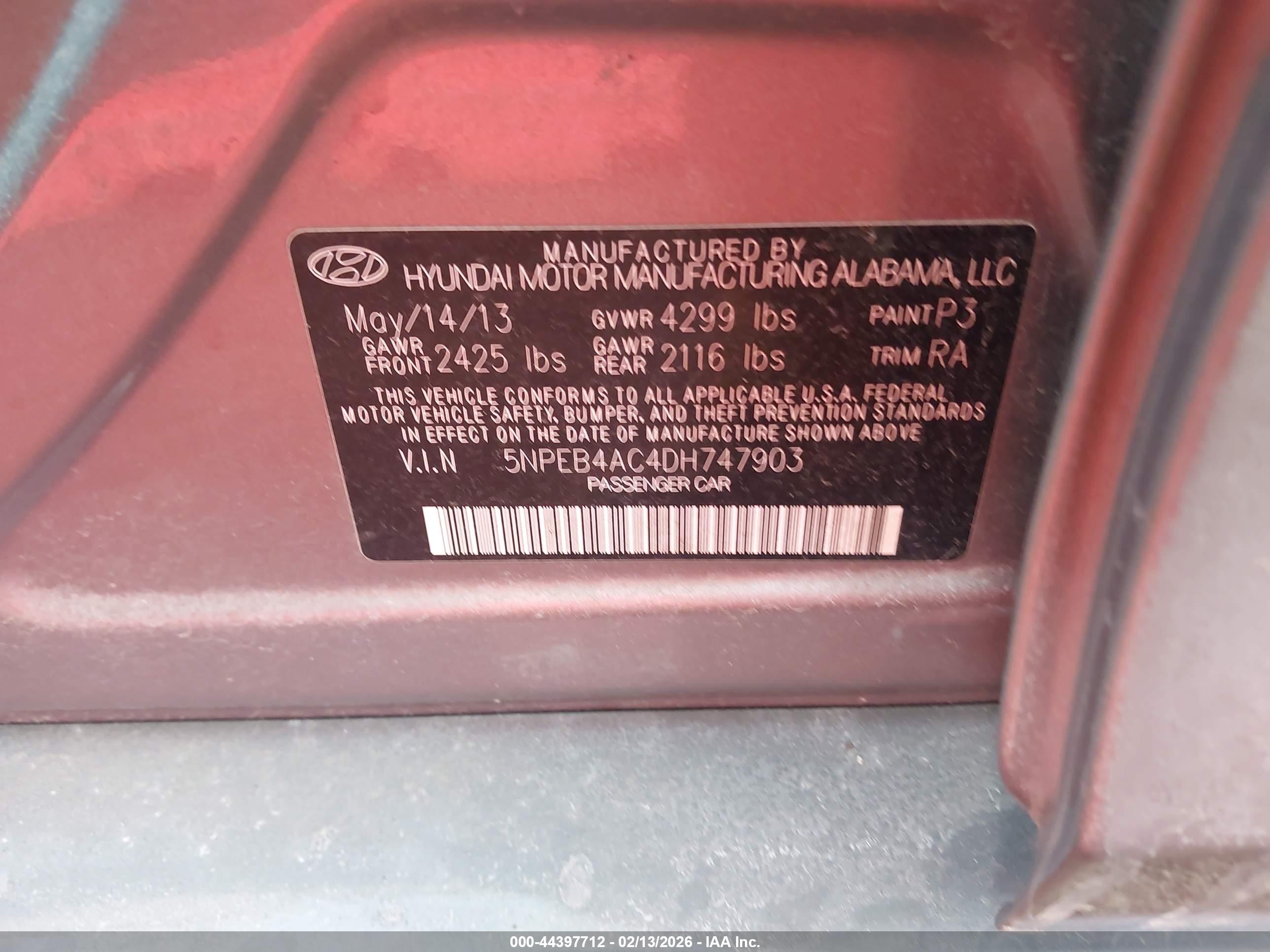 HYUNDAI SONATA image 9