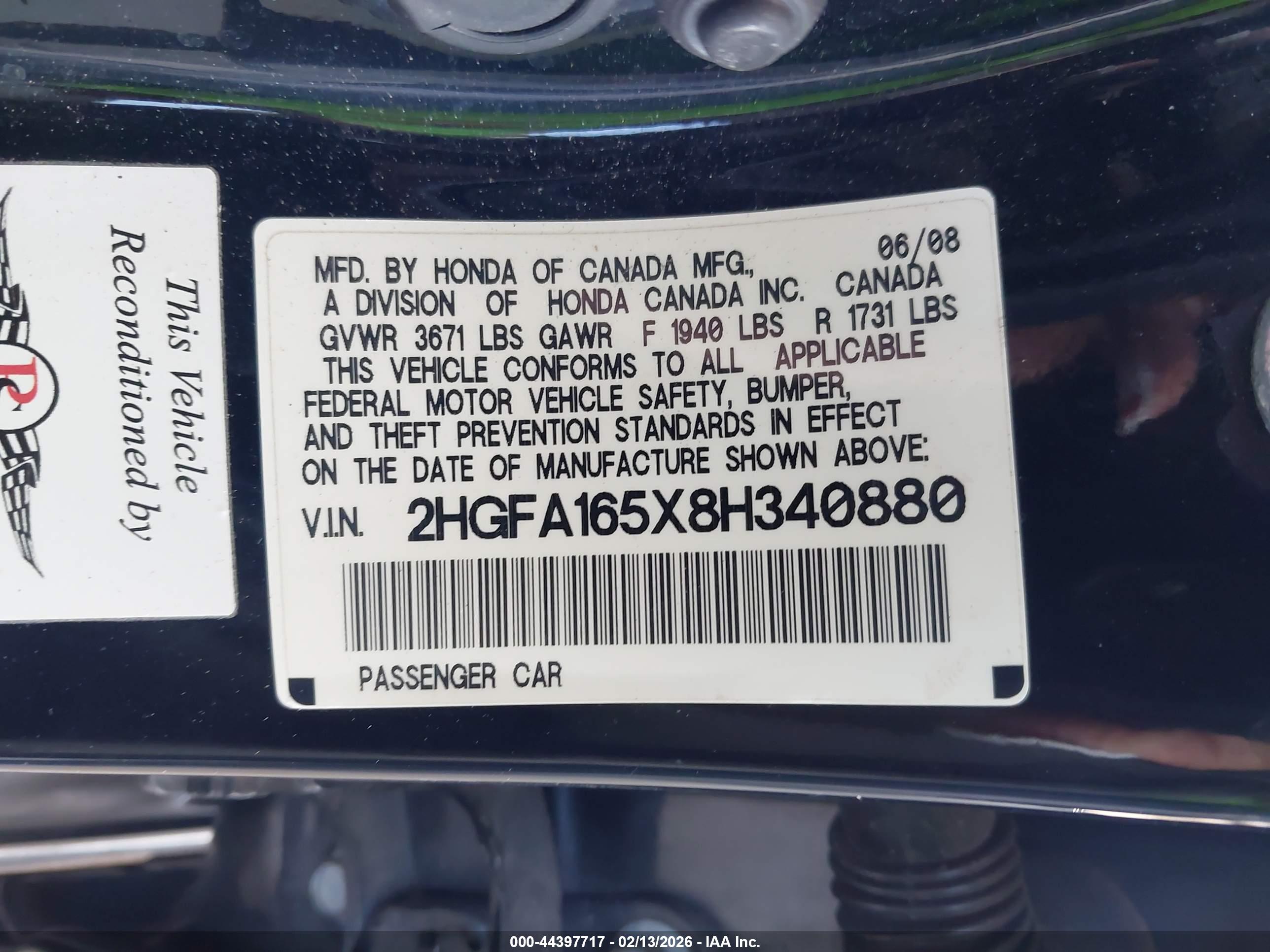 HONDA CIVIC image 9