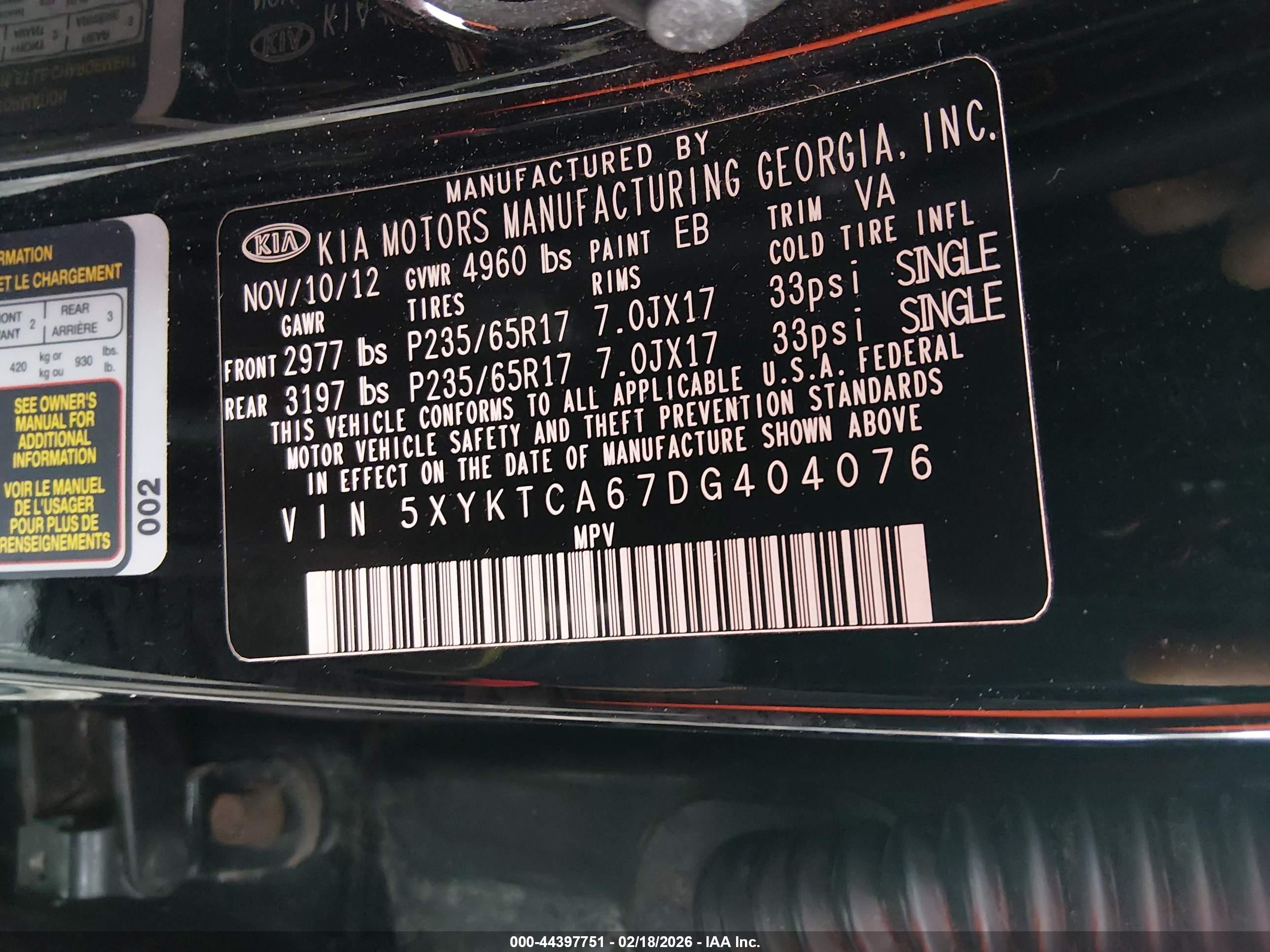 KIA SORENTO image 9