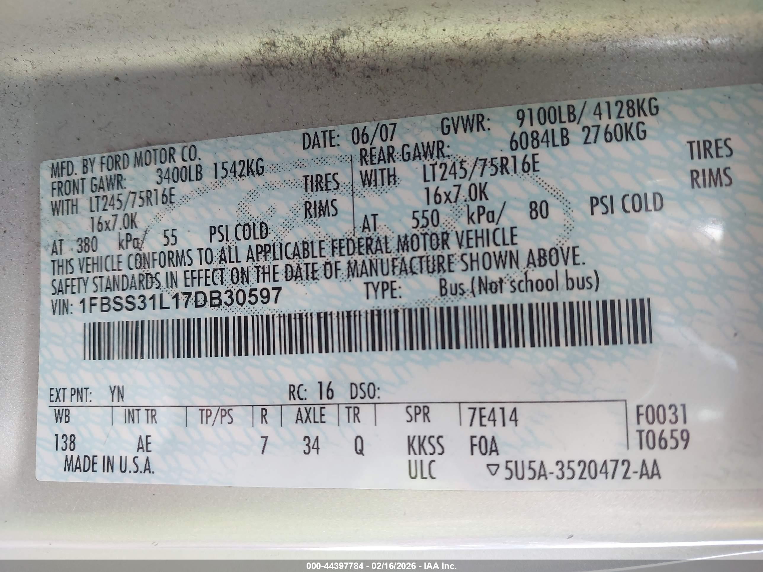 FORD E-350 image 9