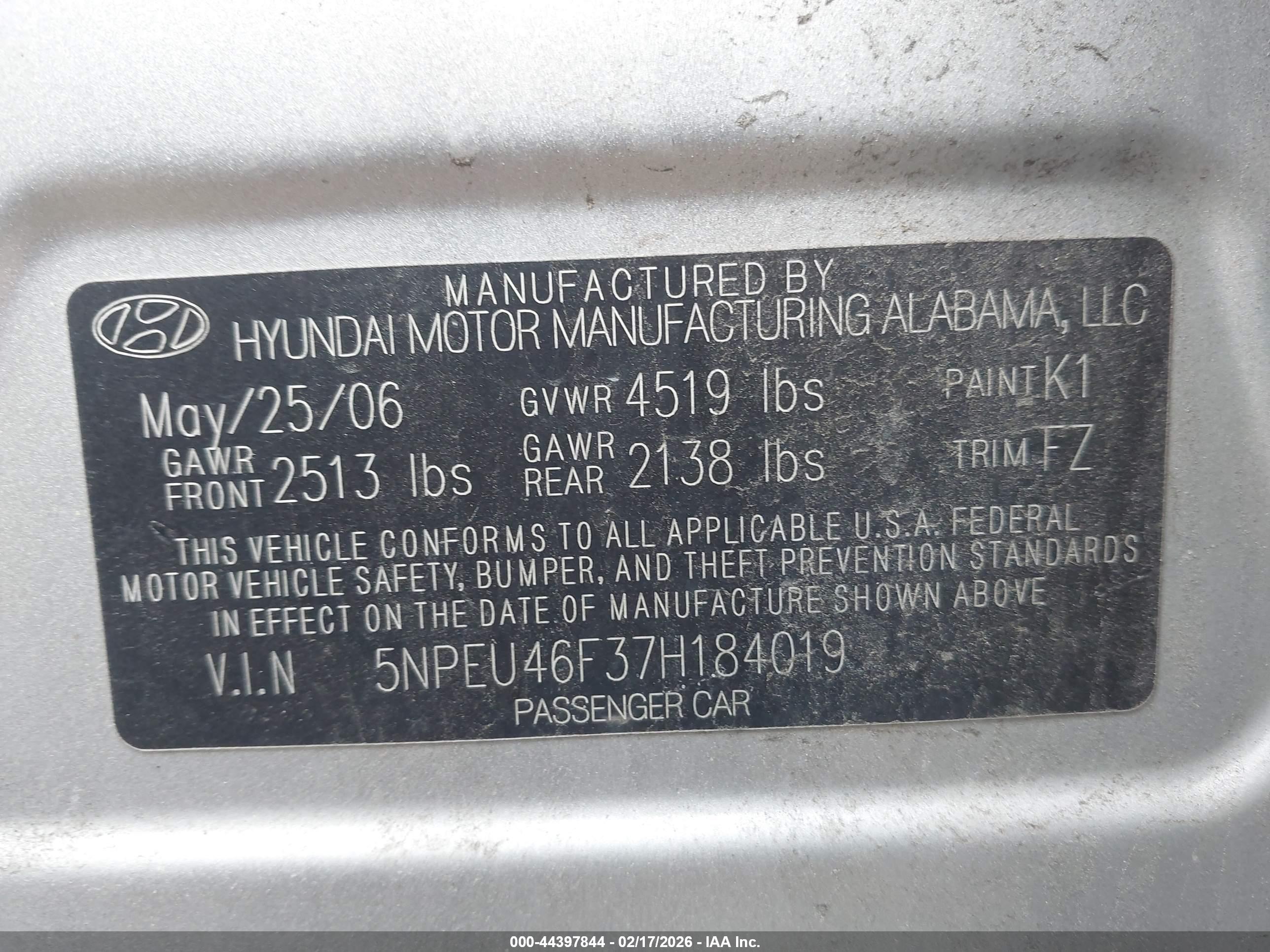HYUNDAI SONATA image 9