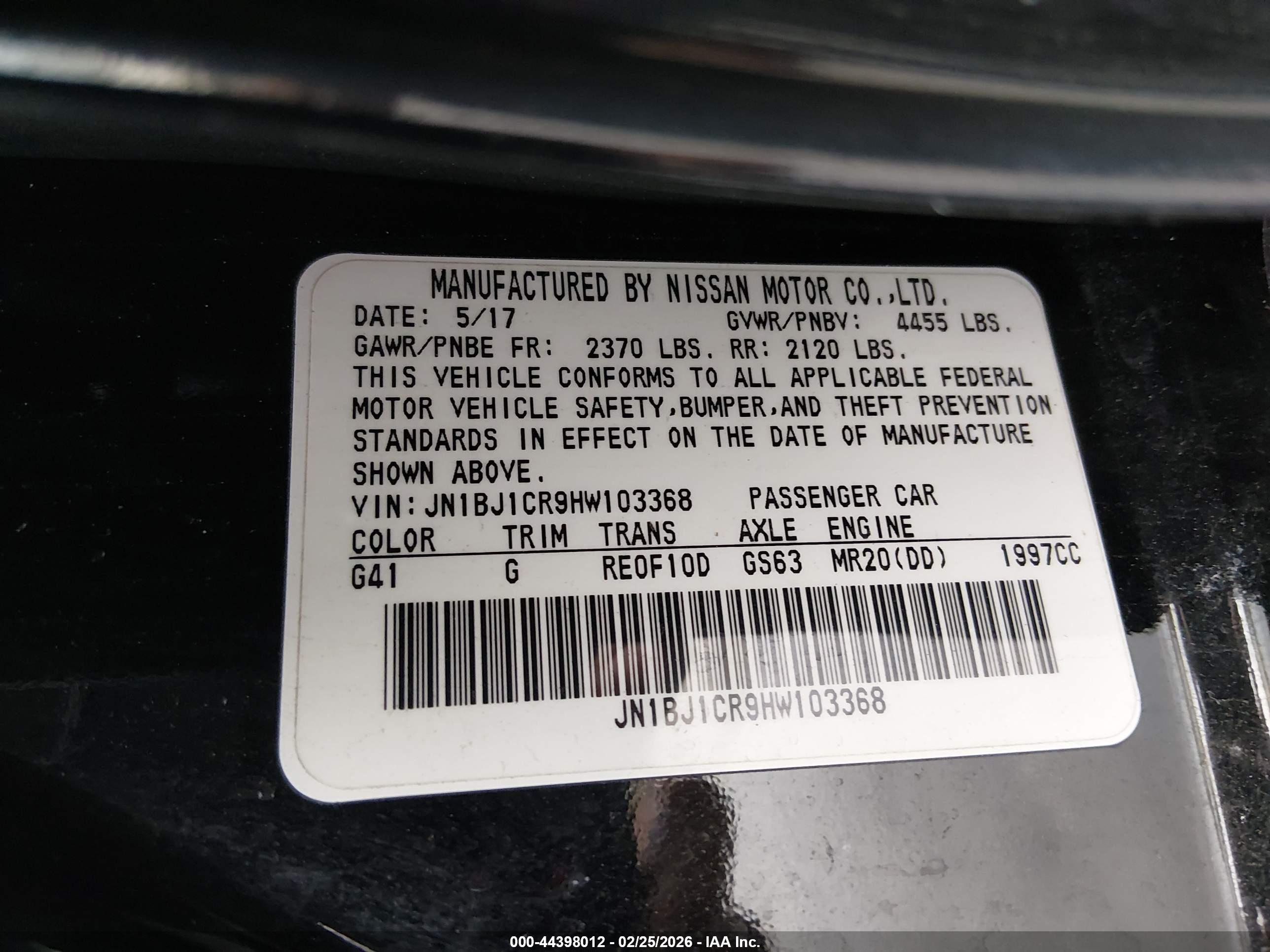 NISSAN ROGUE image 9