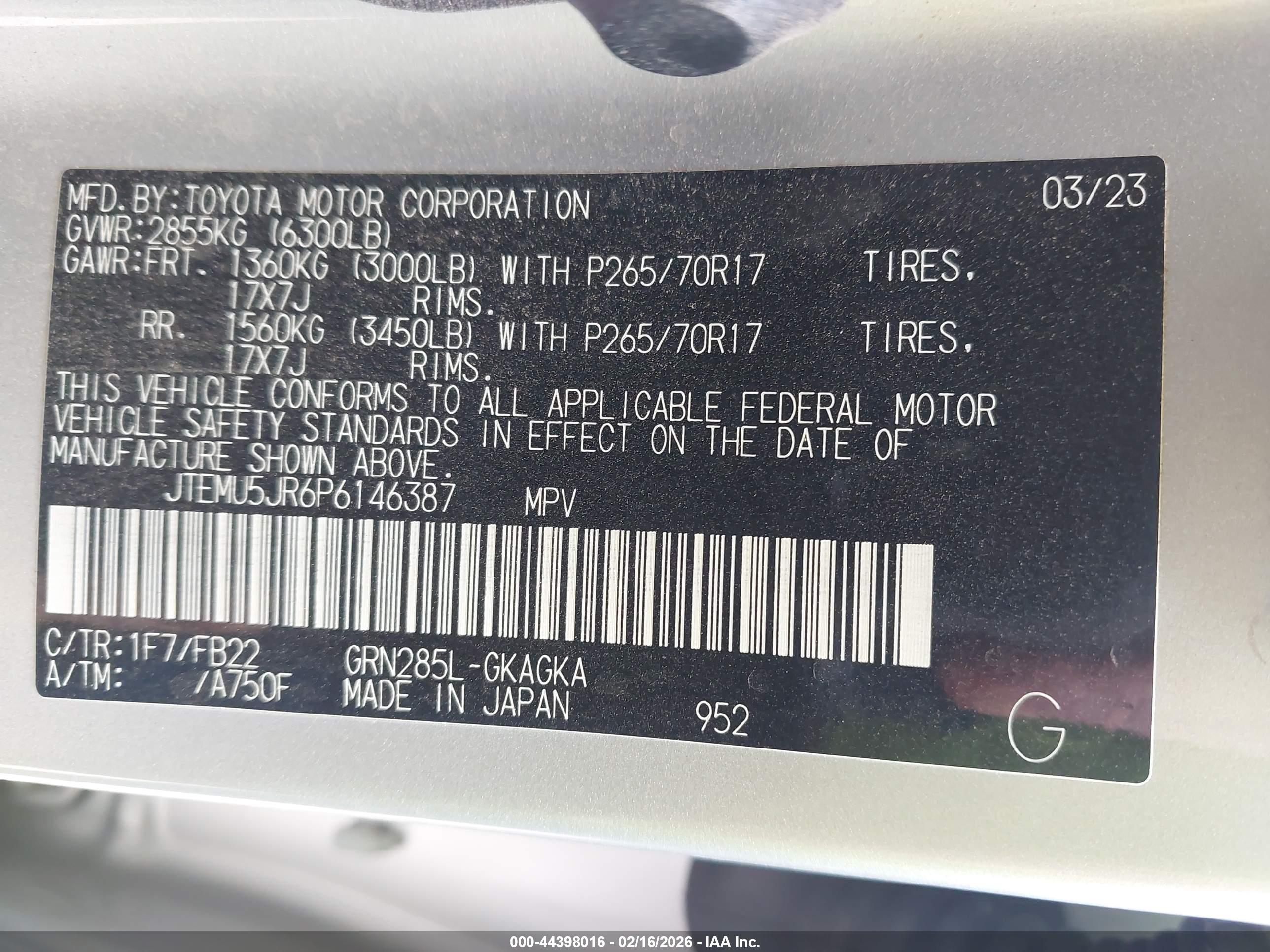 TOYOTA 4RUNNER image 9