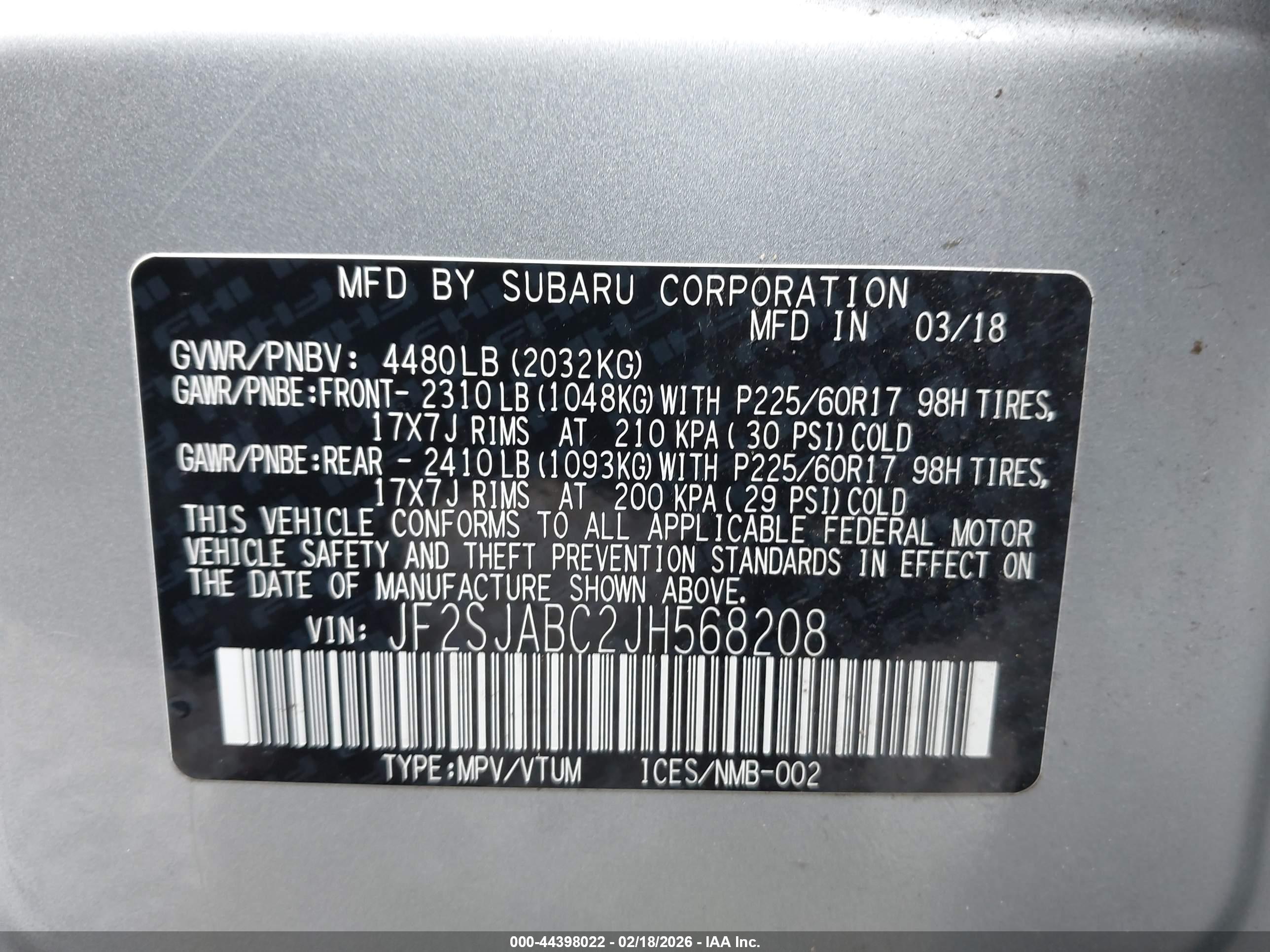 SUBARU FORESTER image 9