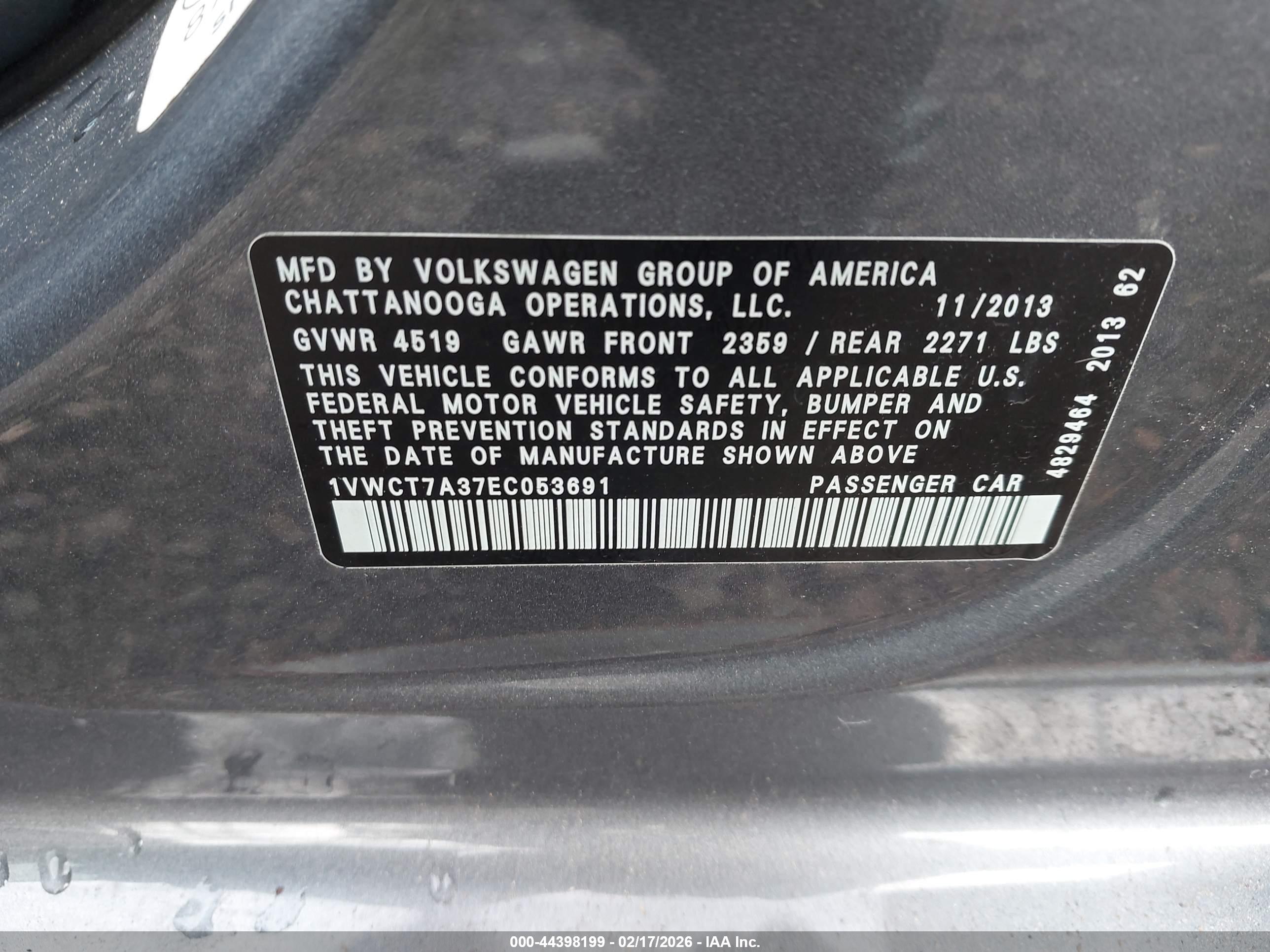 VOLKSWAGEN PASSAT image 9