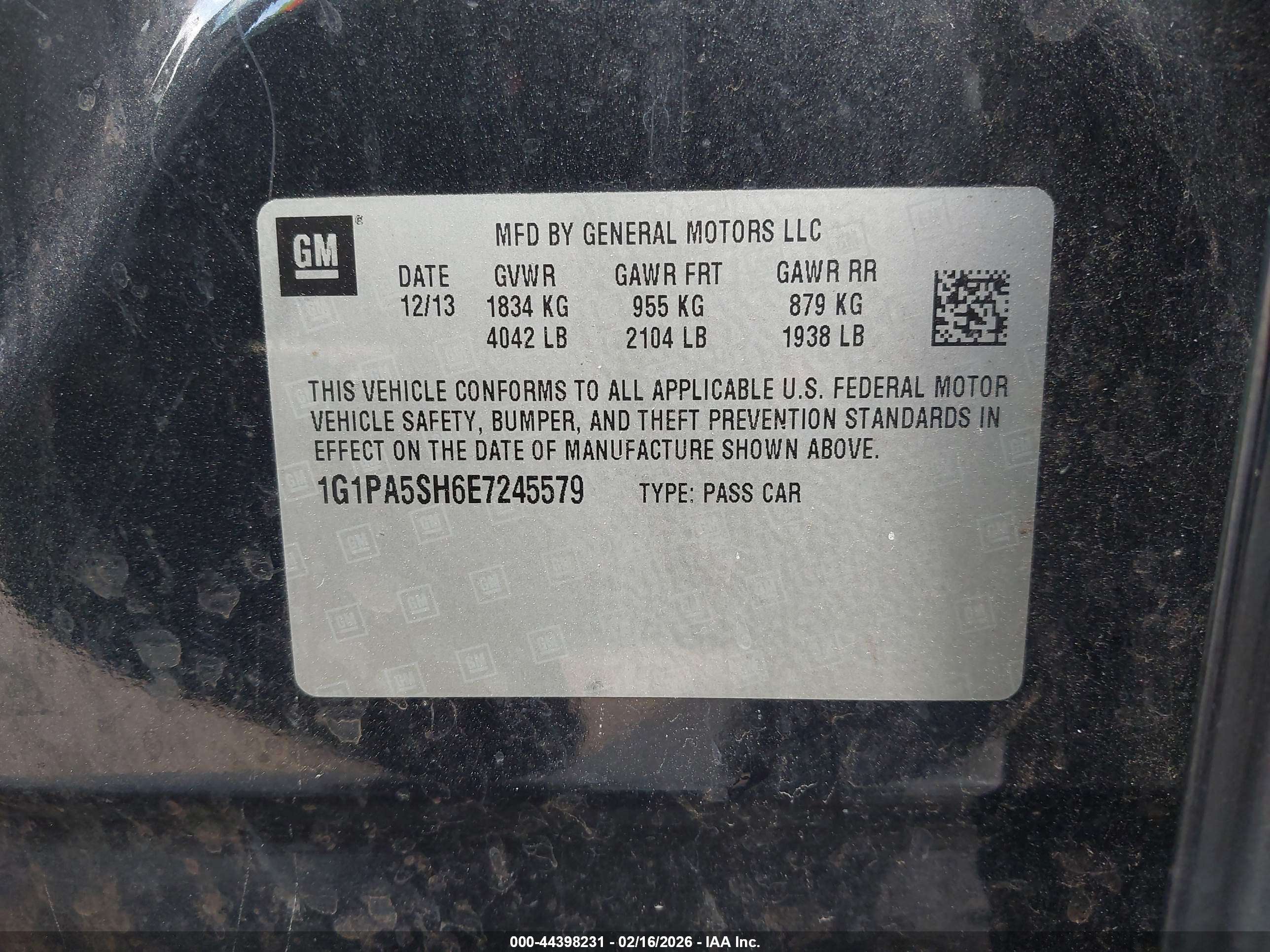 CHEVROLET CRUZE image 9