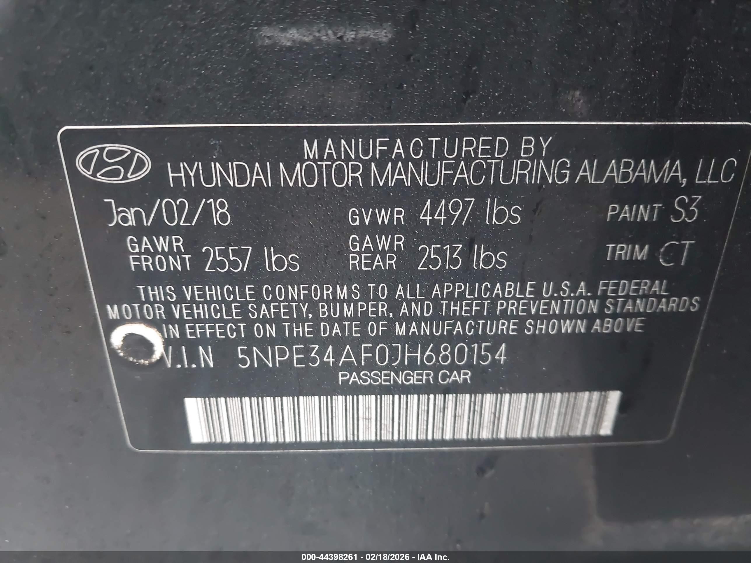 HYUNDAI SONATA image 9