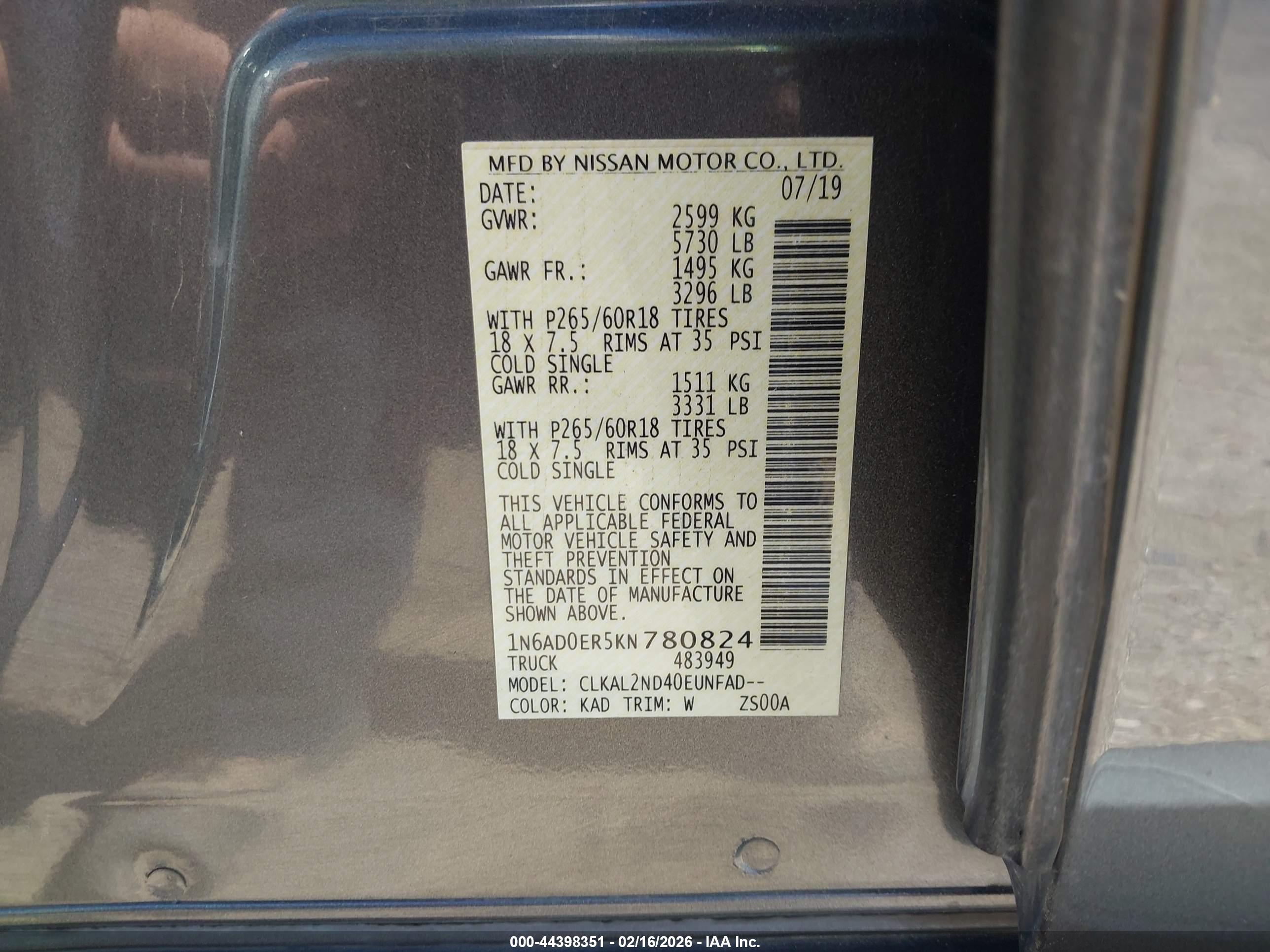 NISSAN FRONTIER image 9