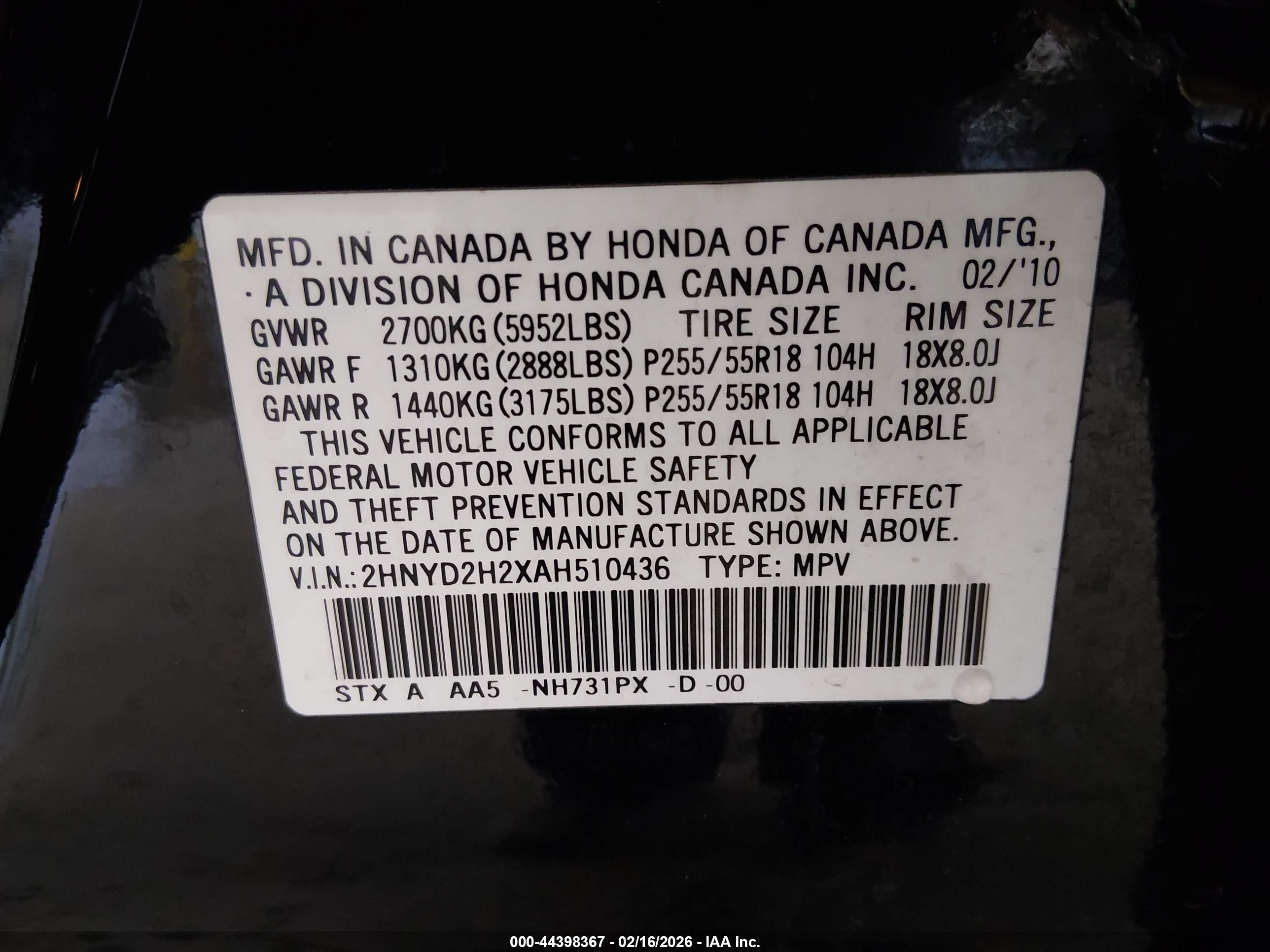 ACURA MDX image 9