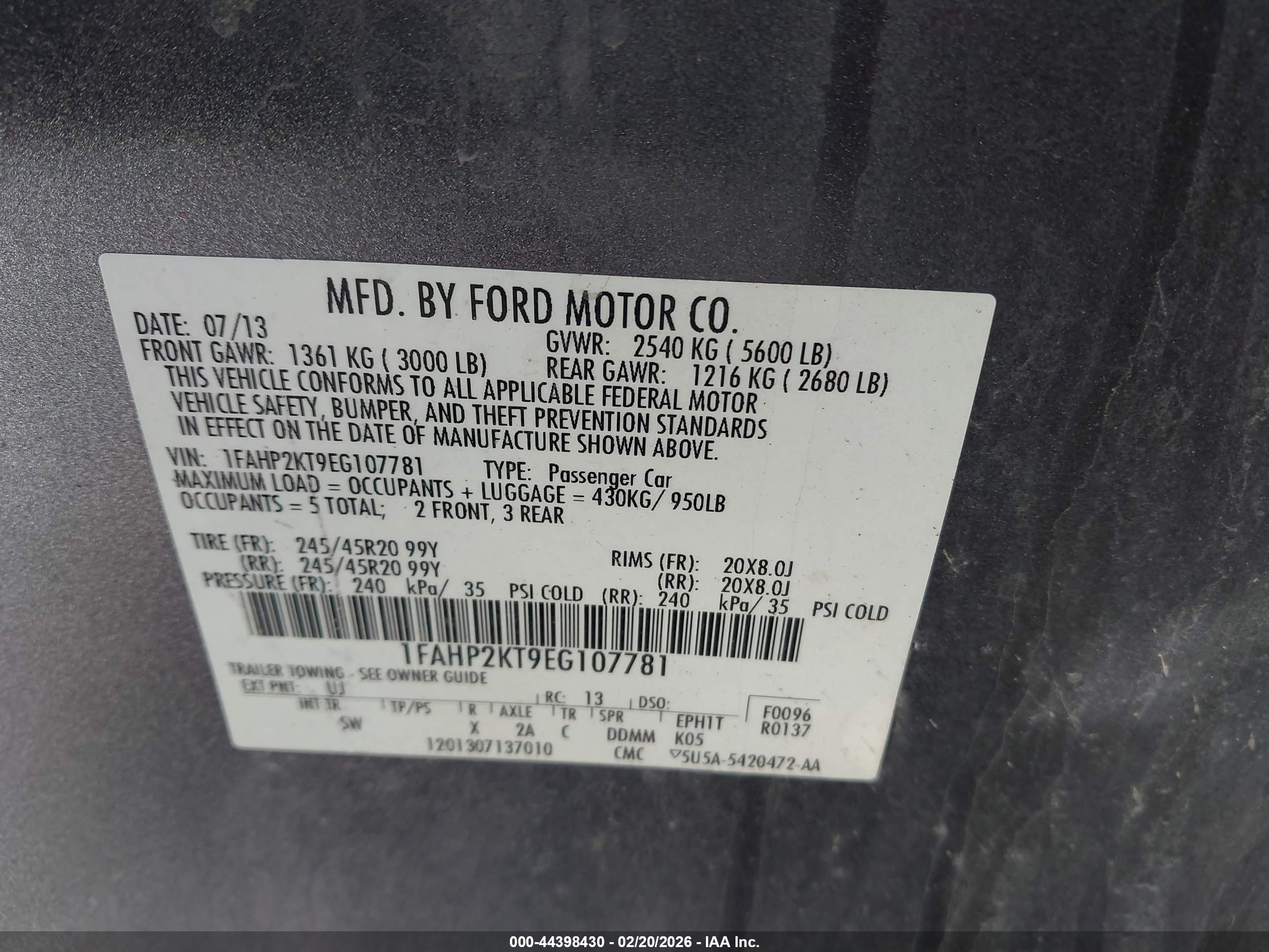 FORD TAURUS image 9